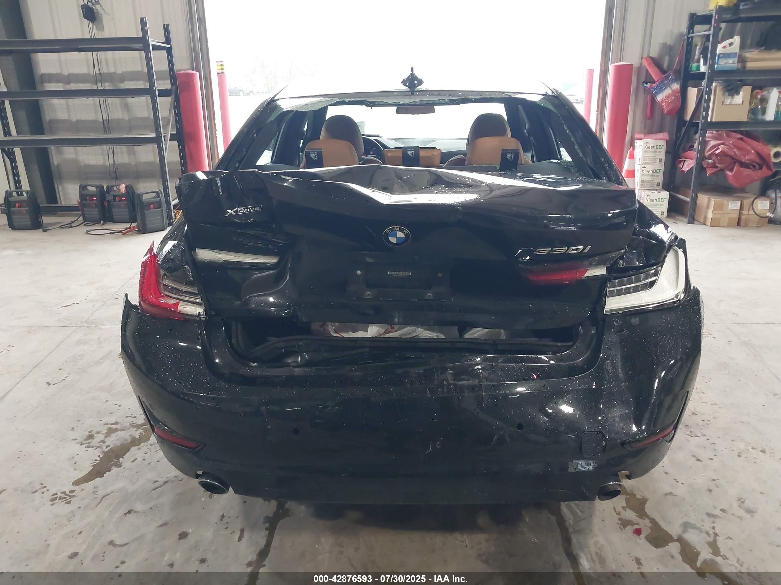 2022 Bmw 330i Xdrive Black vin: 3MW5R7J00N8C26844