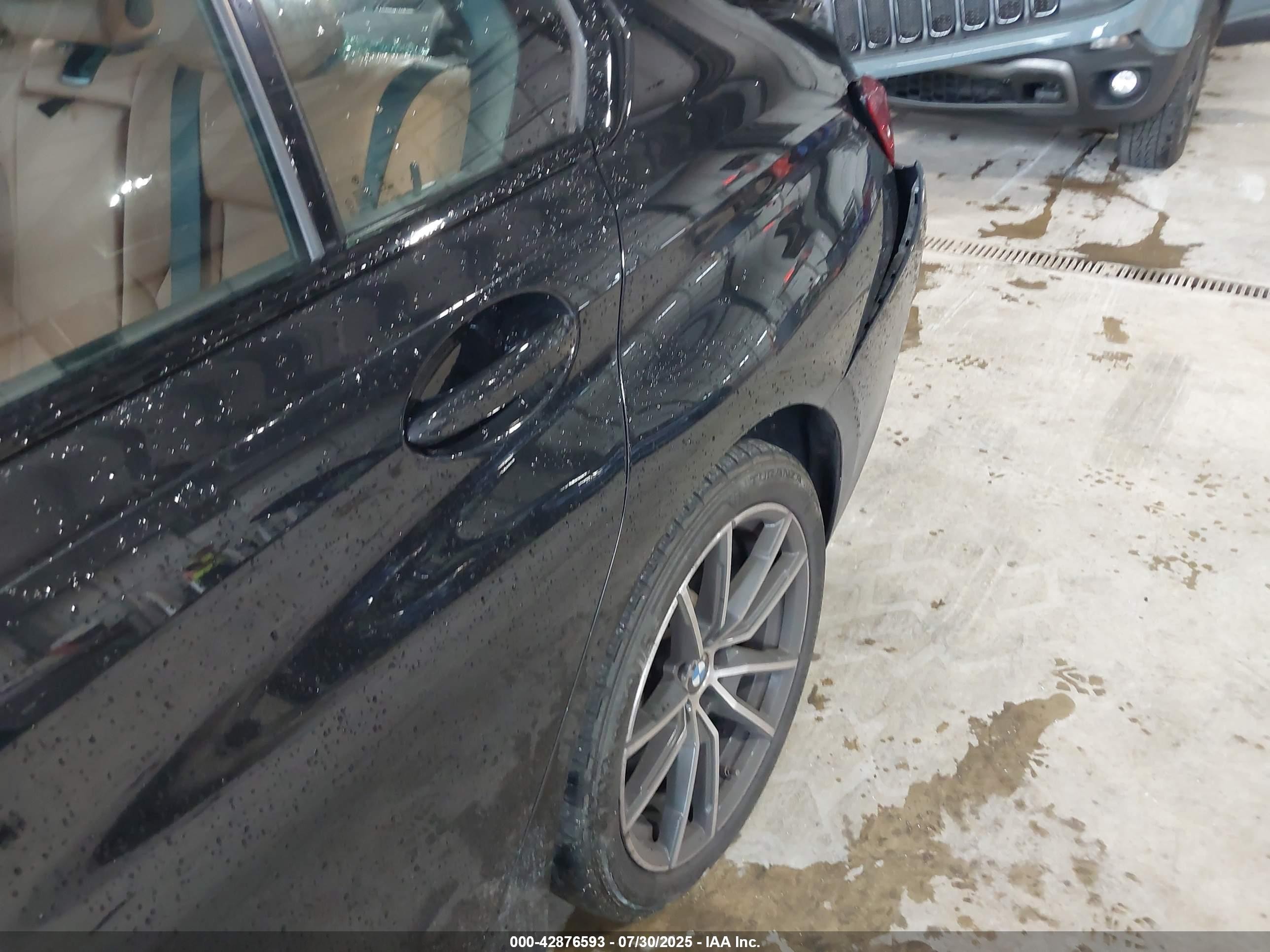 2022 Bmw 330i Xdrive Black vin: 3MW5R7J00N8C26844