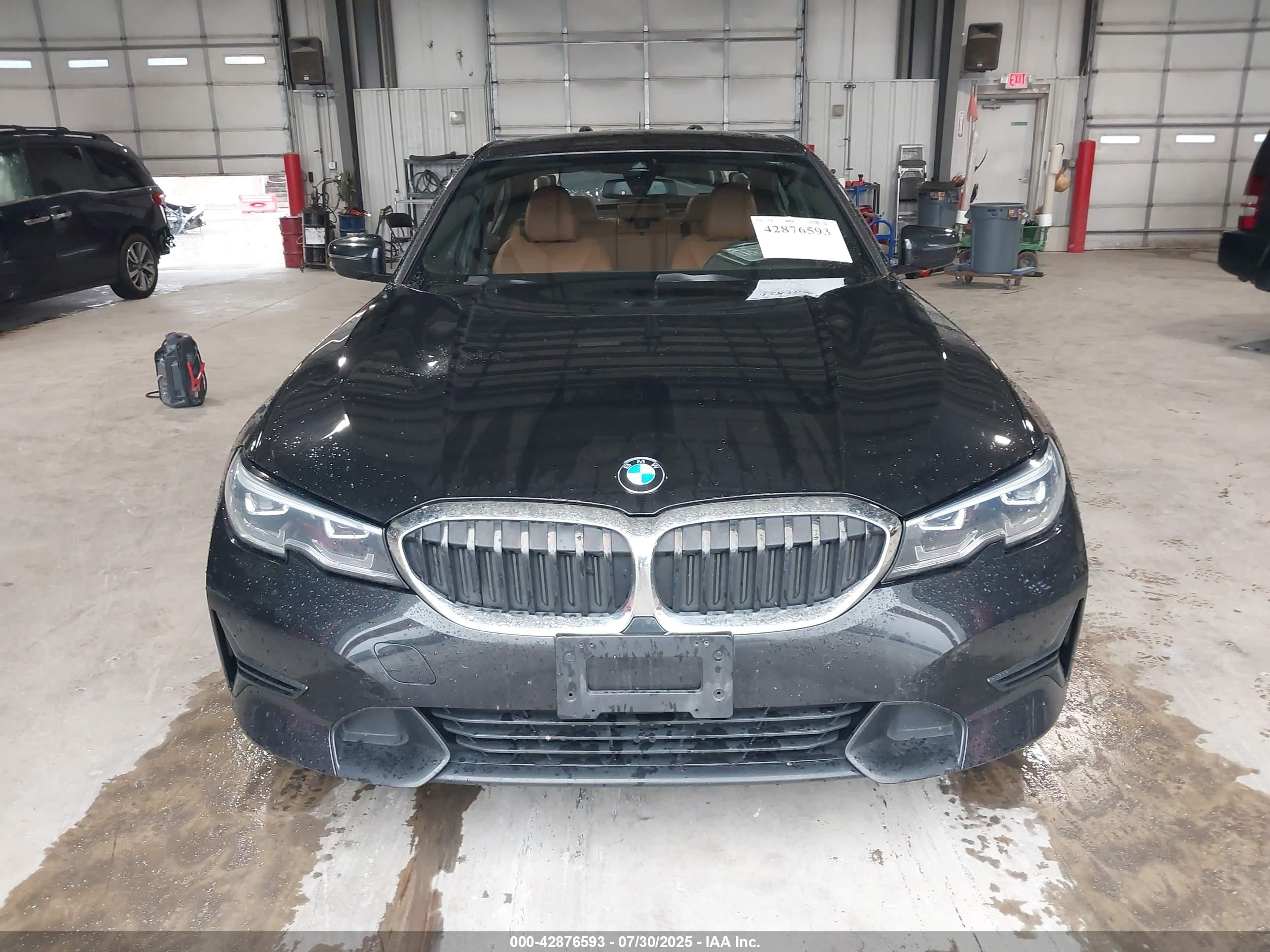 2022 Bmw 330i Xdrive Black vin: 3MW5R7J00N8C26844