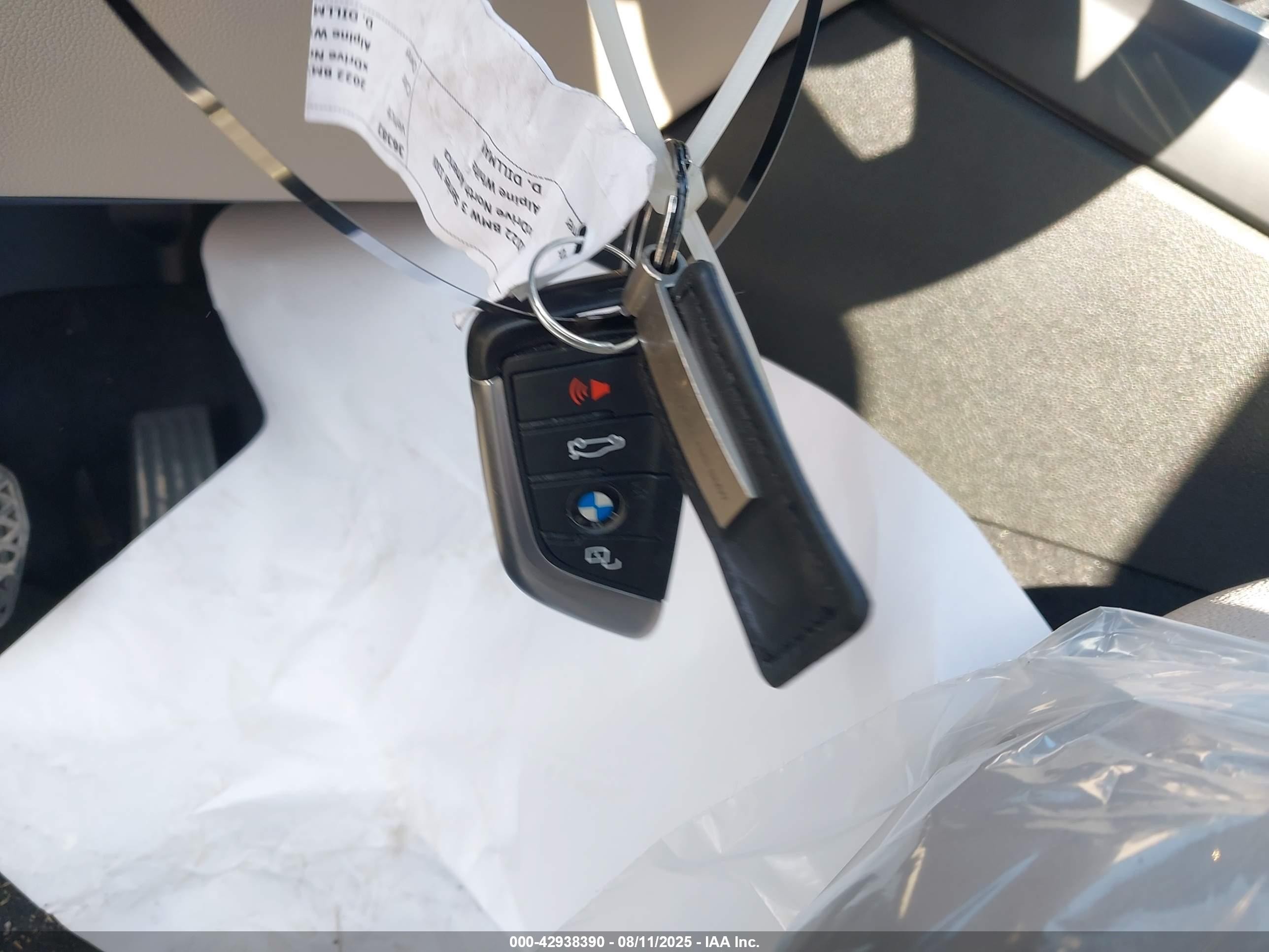 2022 Bmw 330i Xdrive White vin: 3MW5R7J01N8C23368