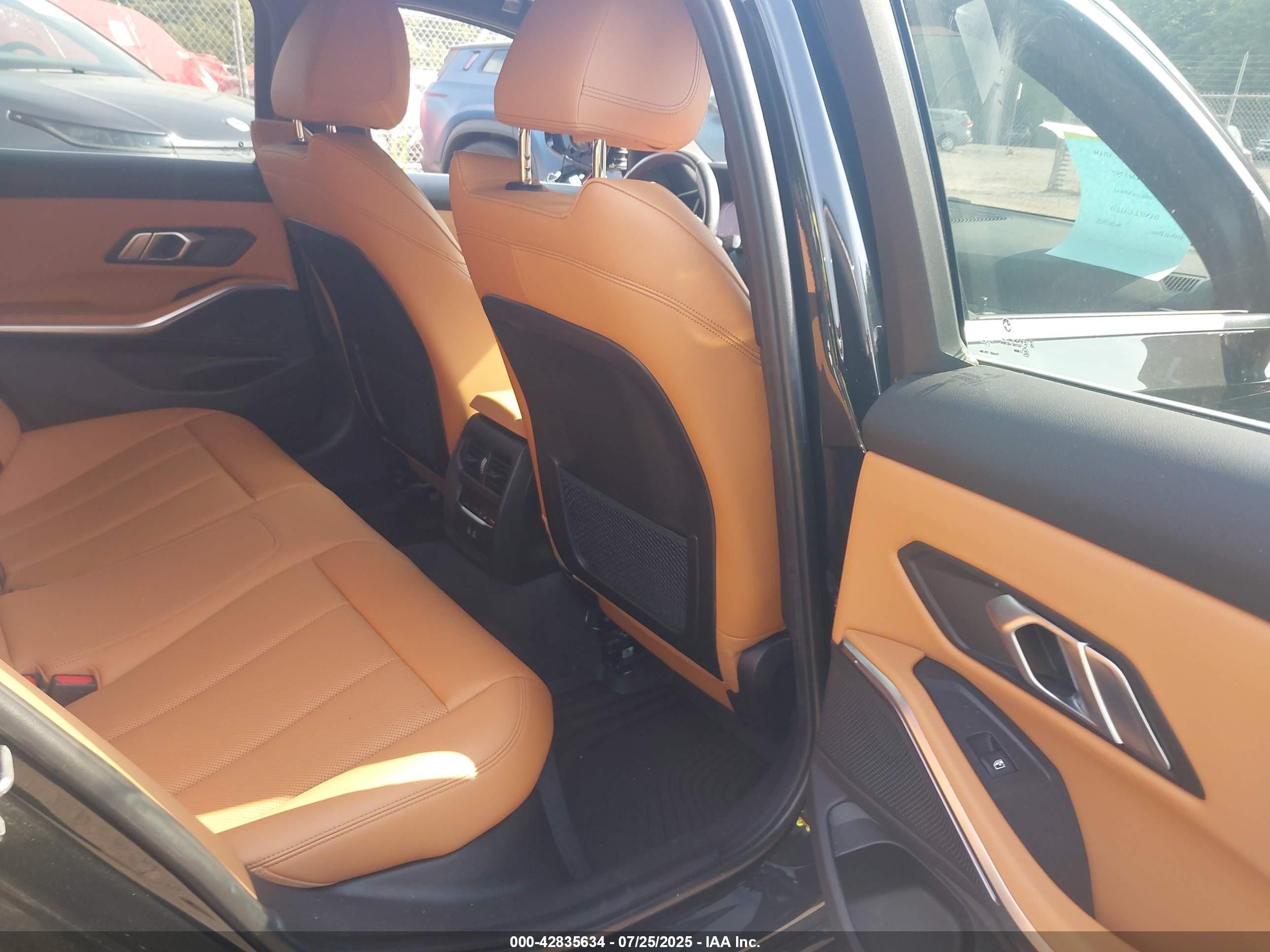 2022 Bmw 330i Xdrive Black vin: 3MW5R7J01N8C49856