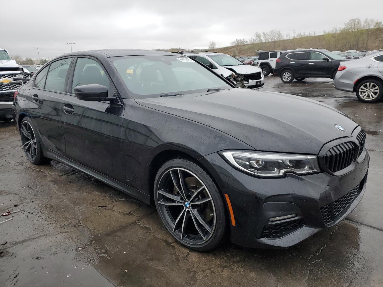 2021 Bmw 330xi    Black vin: 3MW5R7J02M8B81226