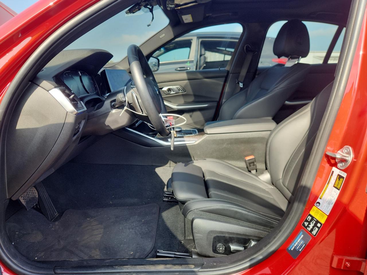 2022 Bmw 330xi Red vin: 3MW5R7J02N8C49896