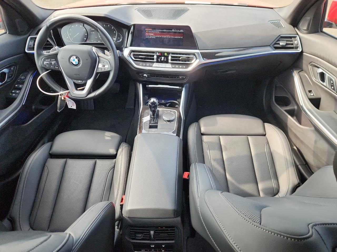 2022 Bmw 330xi Red vin: 3MW5R7J02N8C49896