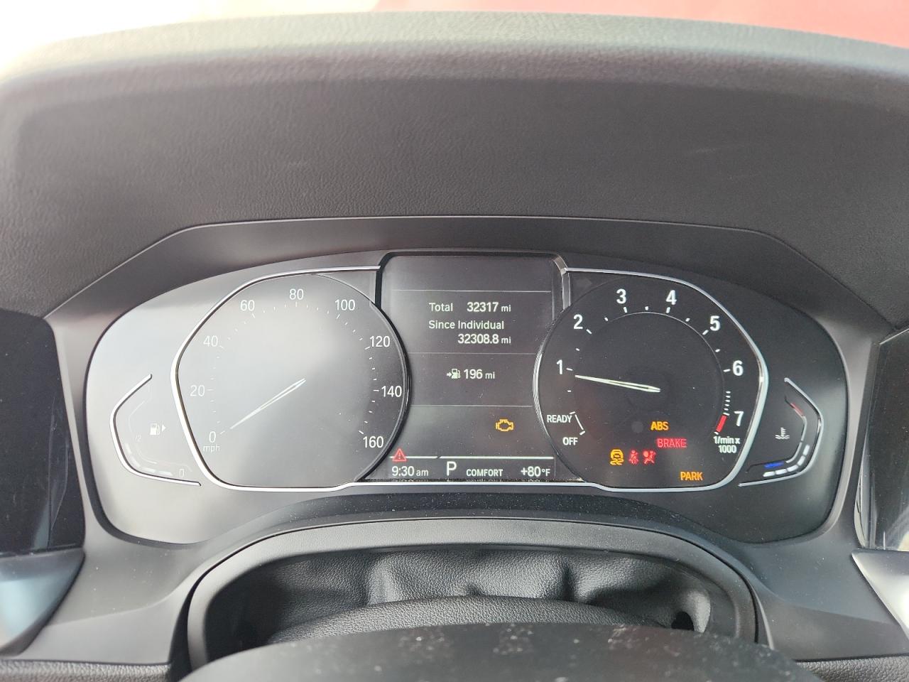 2022 Bmw 330xi Red vin: 3MW5R7J02N8C49896