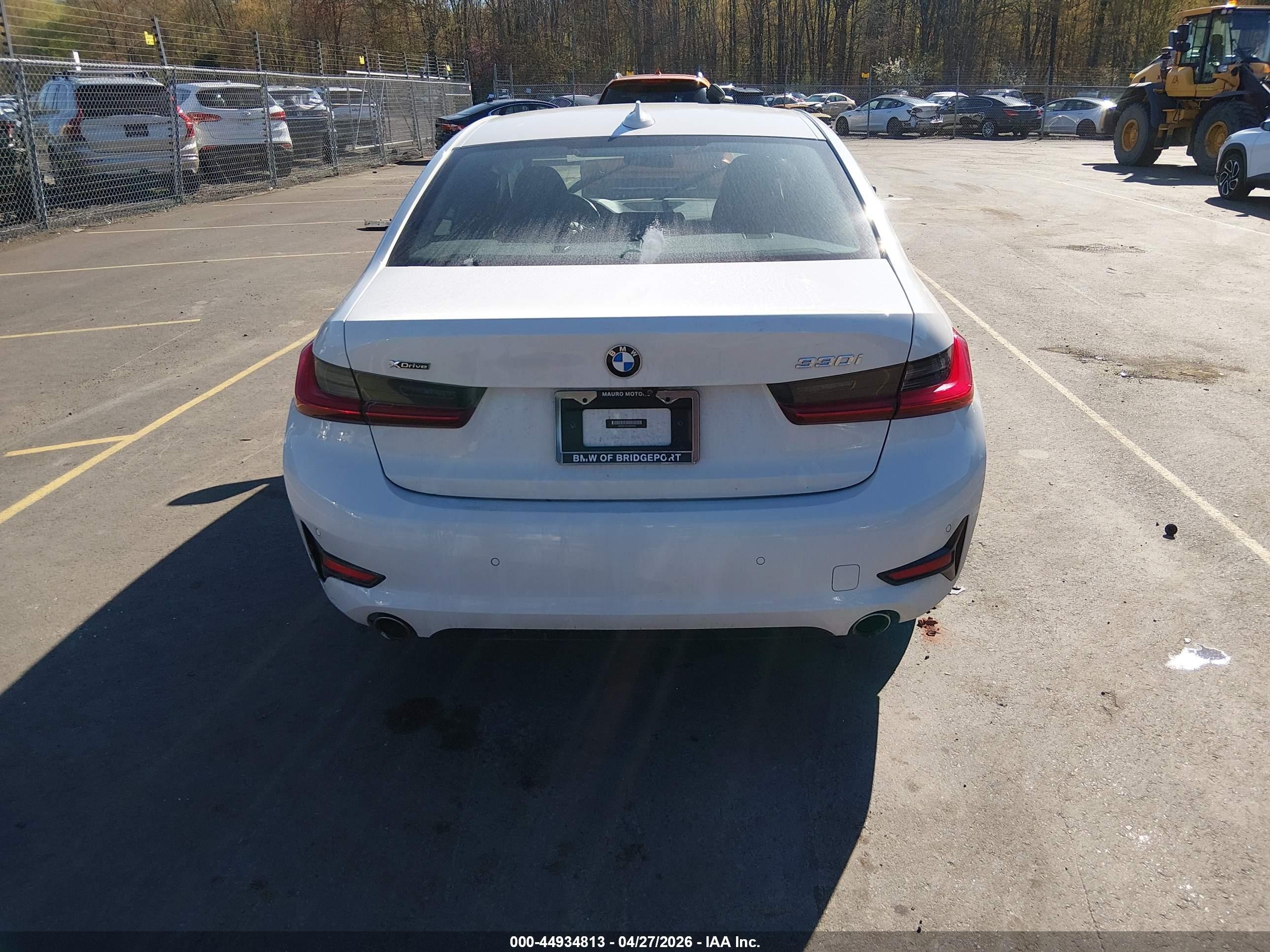 2020 Bmw 330i Xdrive White vin: 3MW5R7J03L8B06002