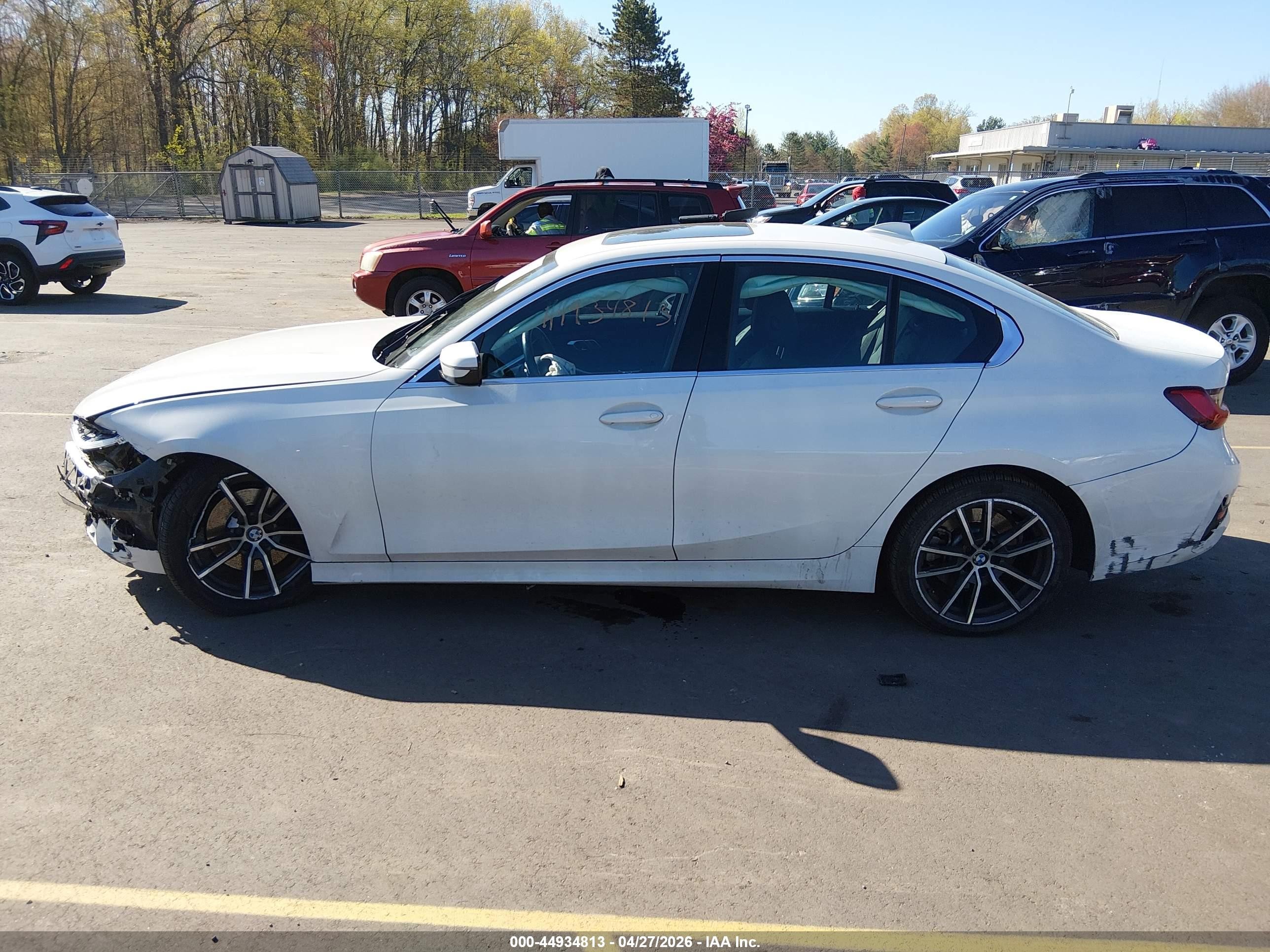 2020 Bmw 330i Xdrive White vin: 3MW5R7J03L8B06002