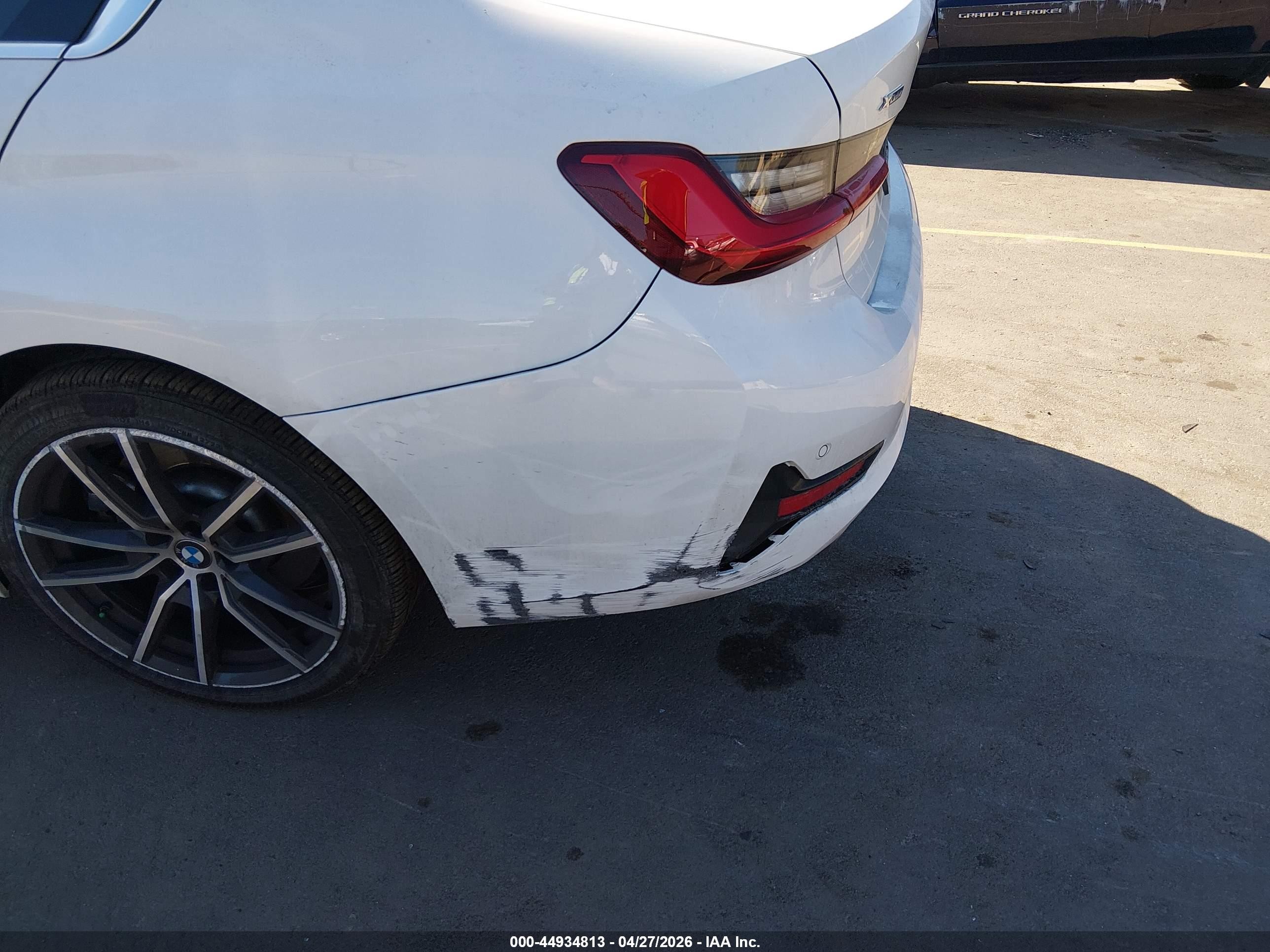 2020 Bmw 330i Xdrive White vin: 3MW5R7J03L8B06002