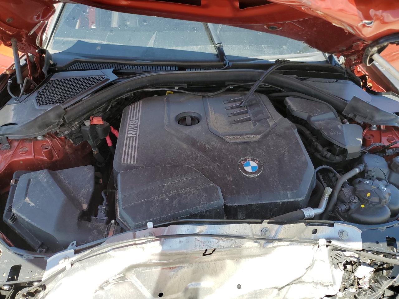 2021 Bmw 330xi    Orange vin: 3MW5R7J06M8B58404