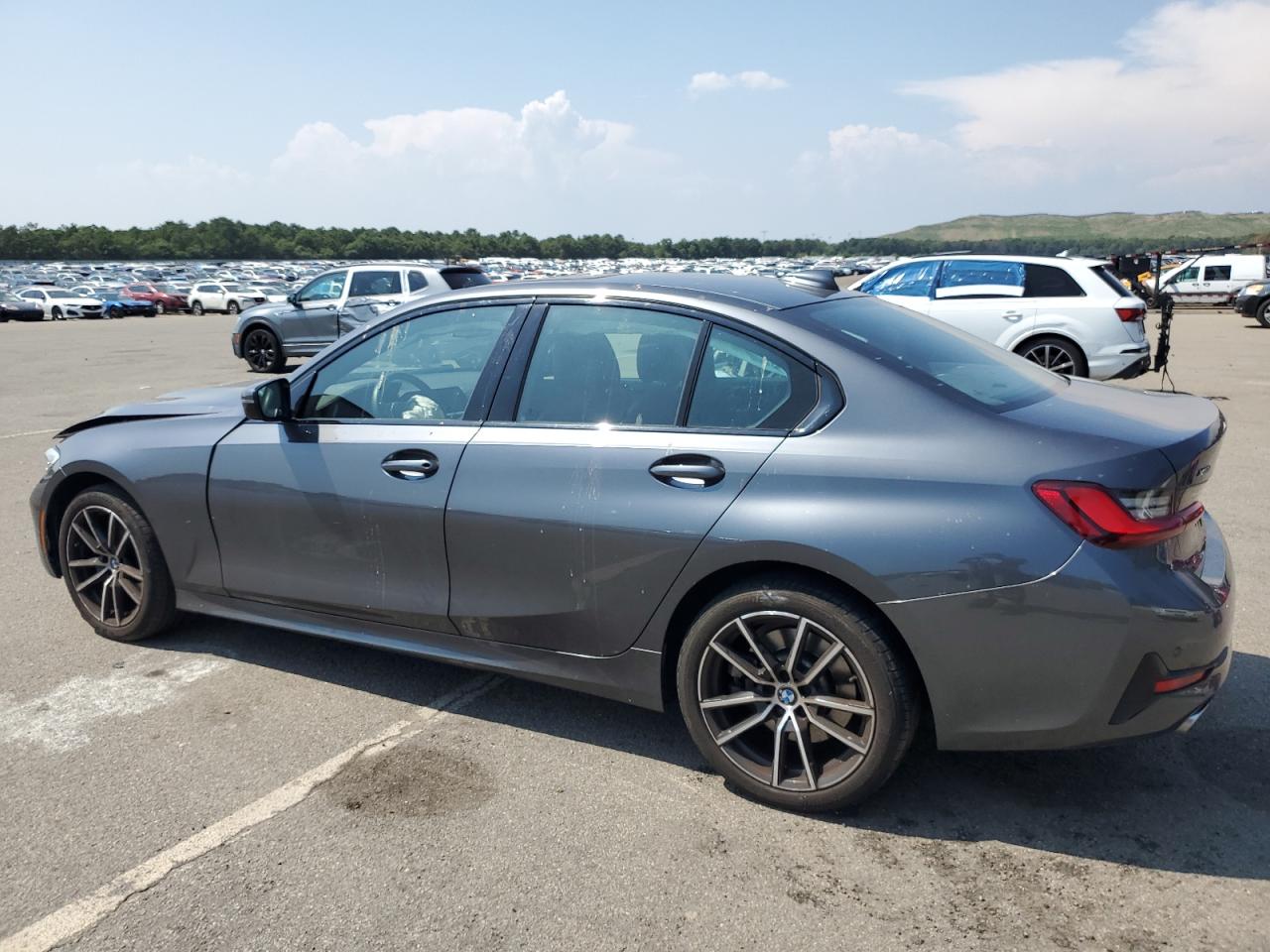 2022 Bmw 330xi Charcoal vin: 3MW5R7J07N8C33189