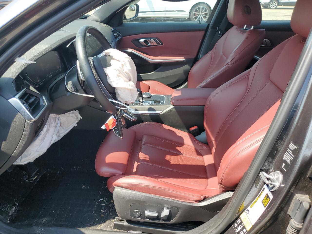 2022 Bmw 330xi Charcoal vin: 3MW5R7J07N8C33189