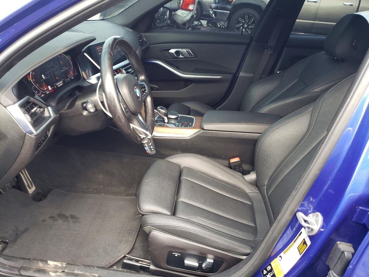 2021 Bmw 330xi Blue vin: 3MW5R7J09M8B93504