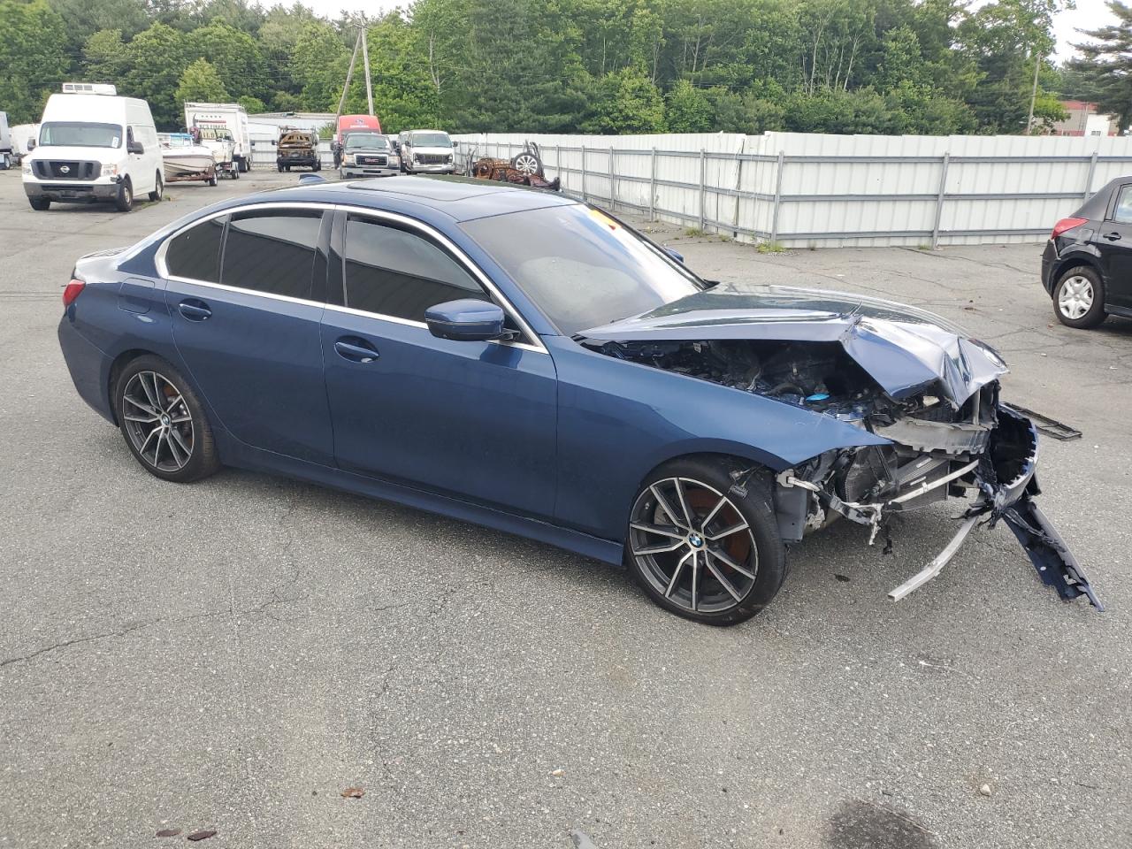 2021 Bmw 330xi    Blue vin: 3MW5R7J09M8C18773