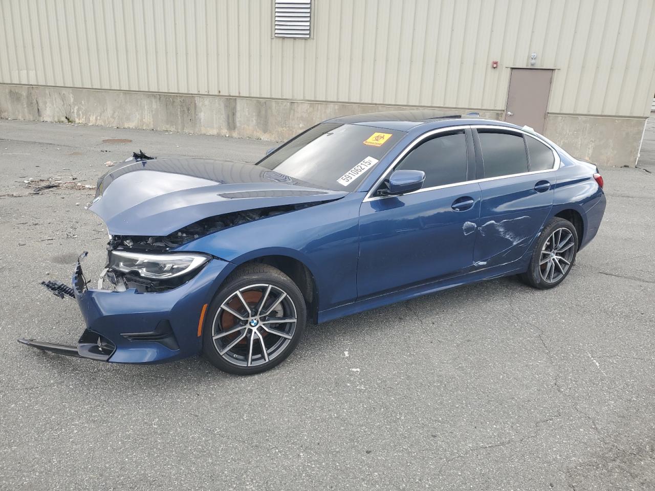 2021 Bmw 330xi    Blue vin: 3MW5R7J09M8C18773