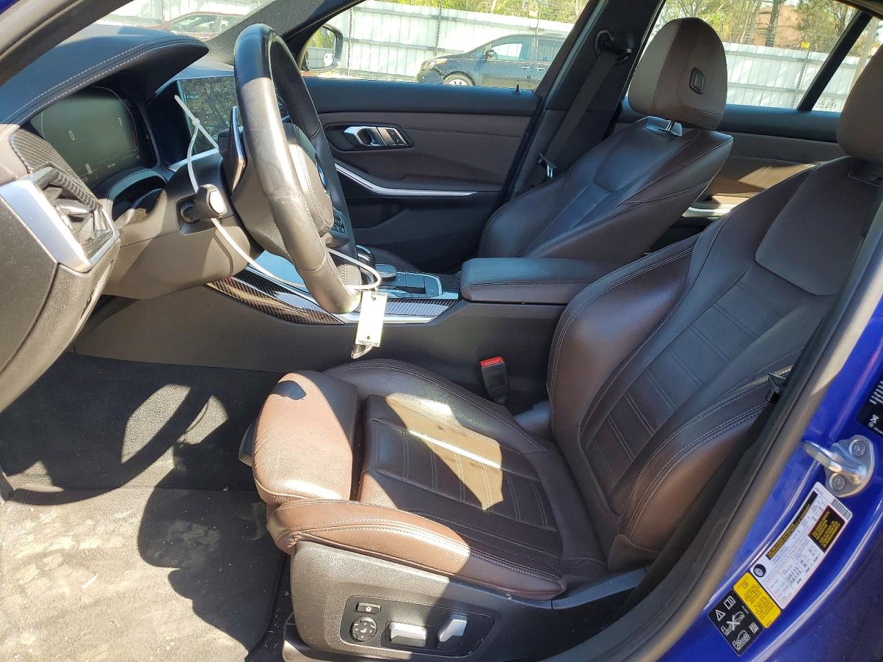 2020 Bmw 330xi Blue vin: 3MW5R7J0XL8B13187