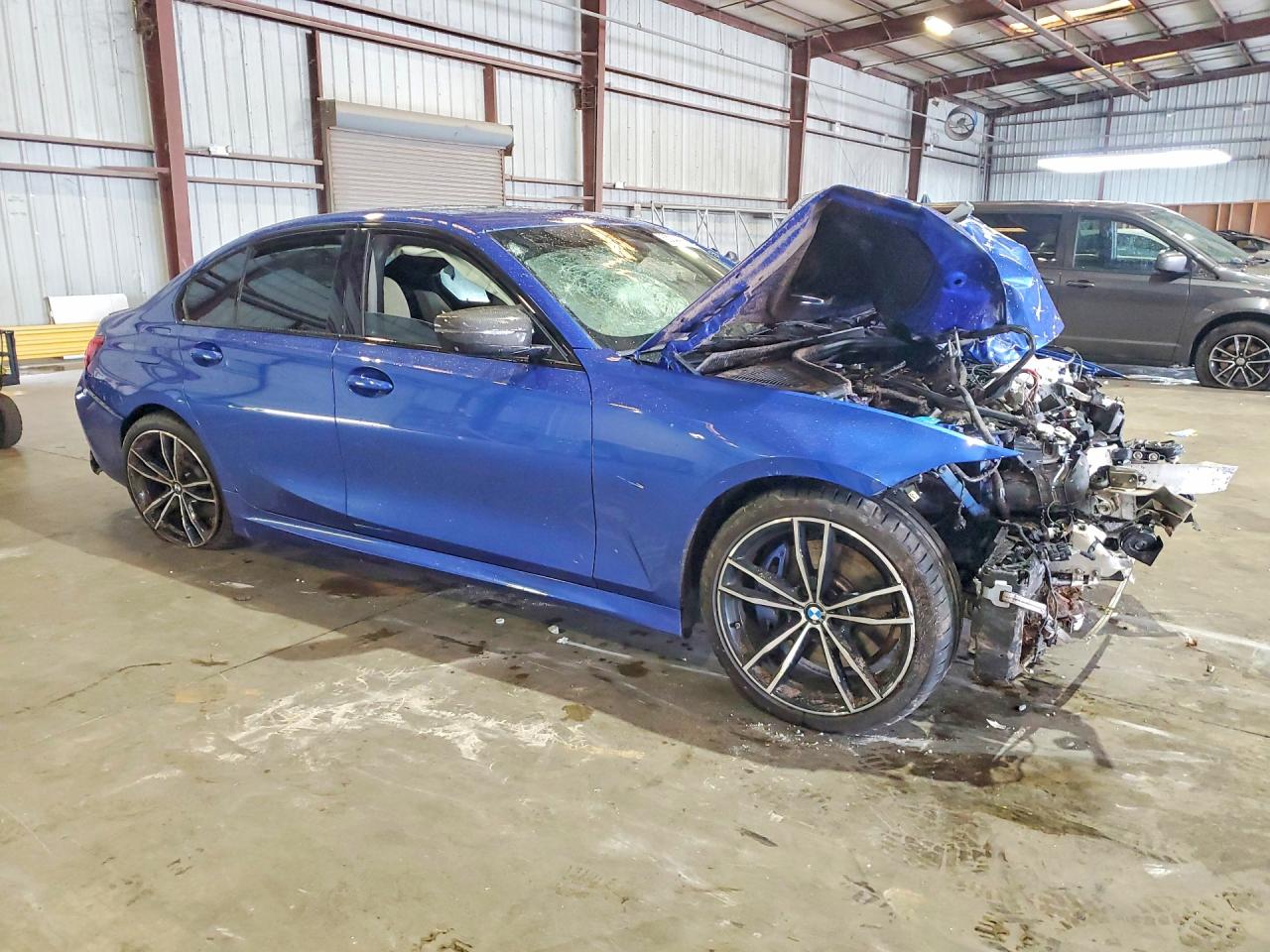 2020 Bmw M340i Blue vin: 3MW5U7J03L8B45817