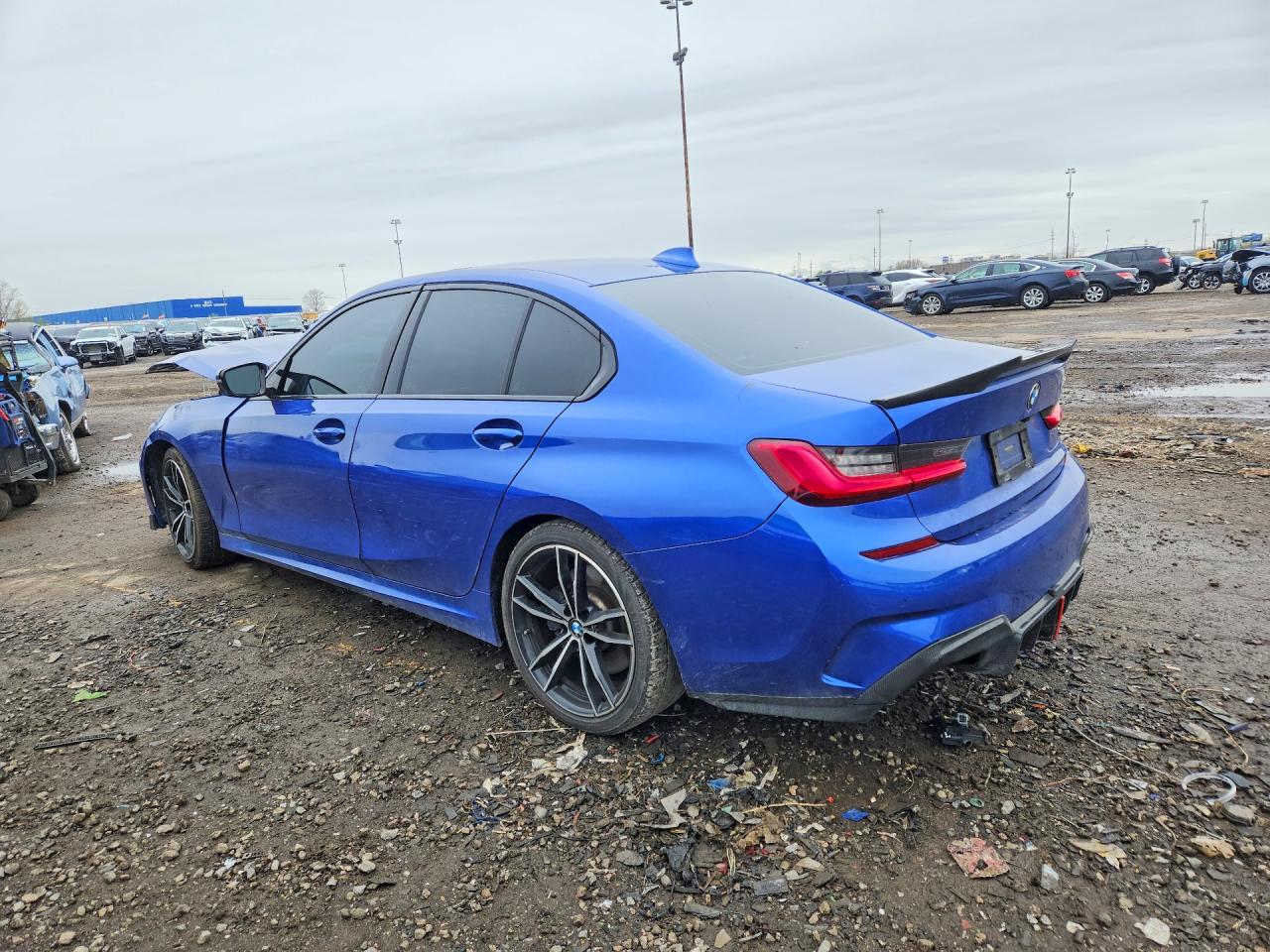 2021 Bmw M340i Blue vin: 3MW5U7J05M8B88072