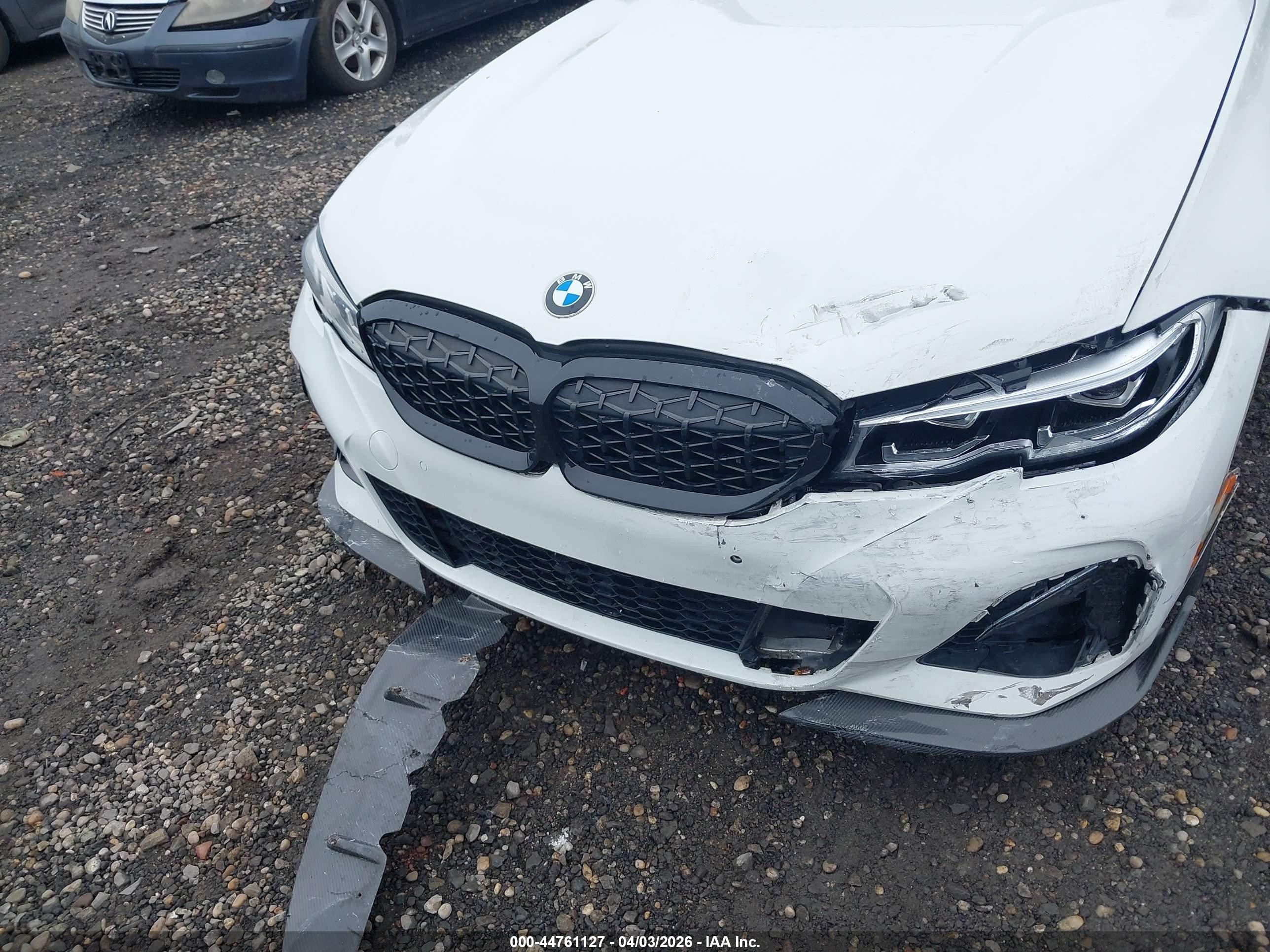 2021 Bmw M340i   White vin: 3MW5U7J07M8B92379