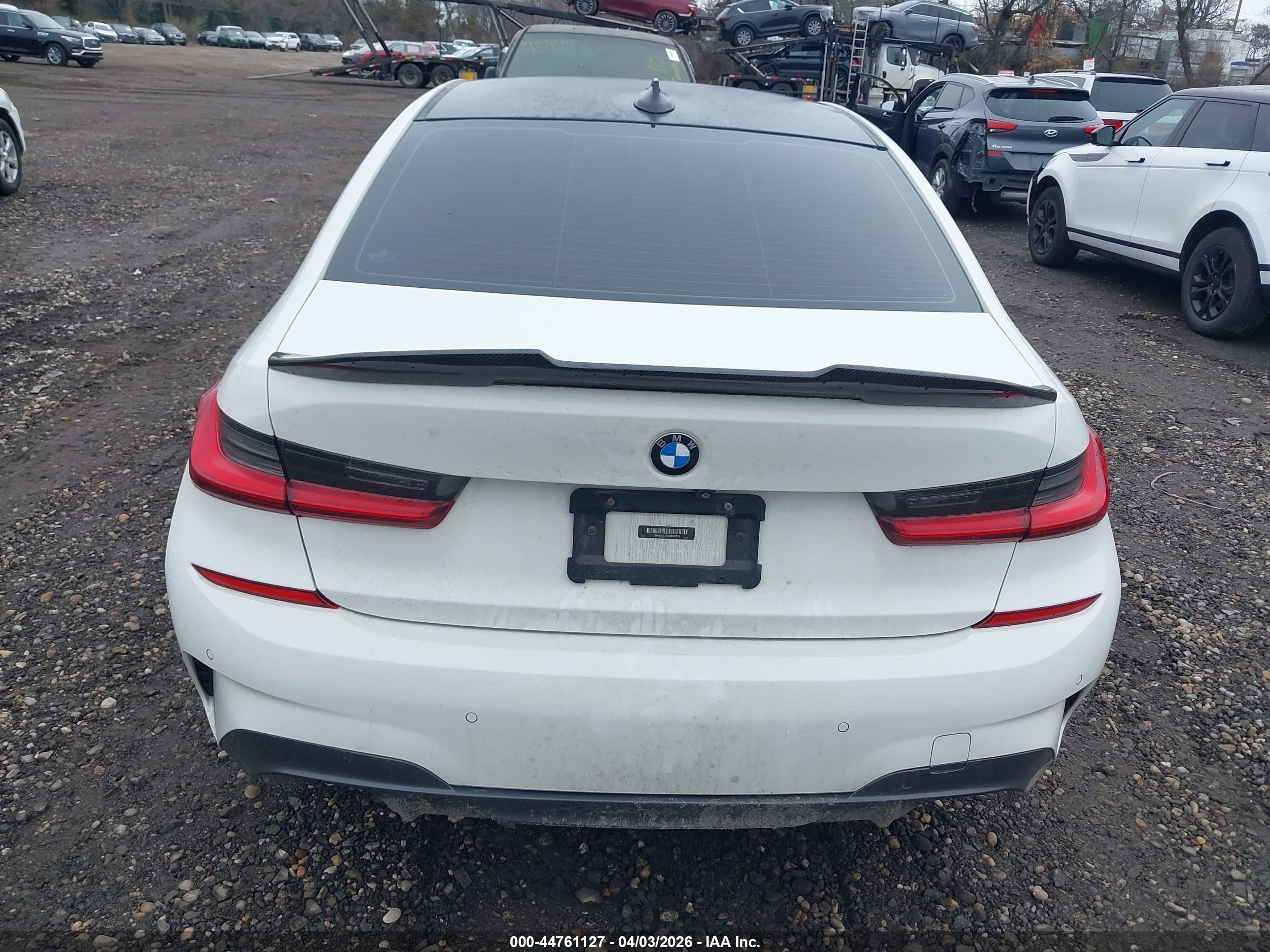 2021 Bmw M340i   White vin: 3MW5U7J07M8B92379