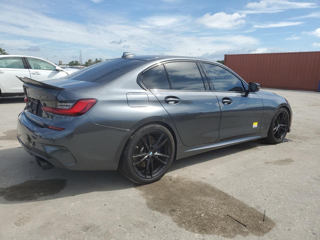2021 Bmw M340i Угольный vin: 3MW5U7J08M8C14549