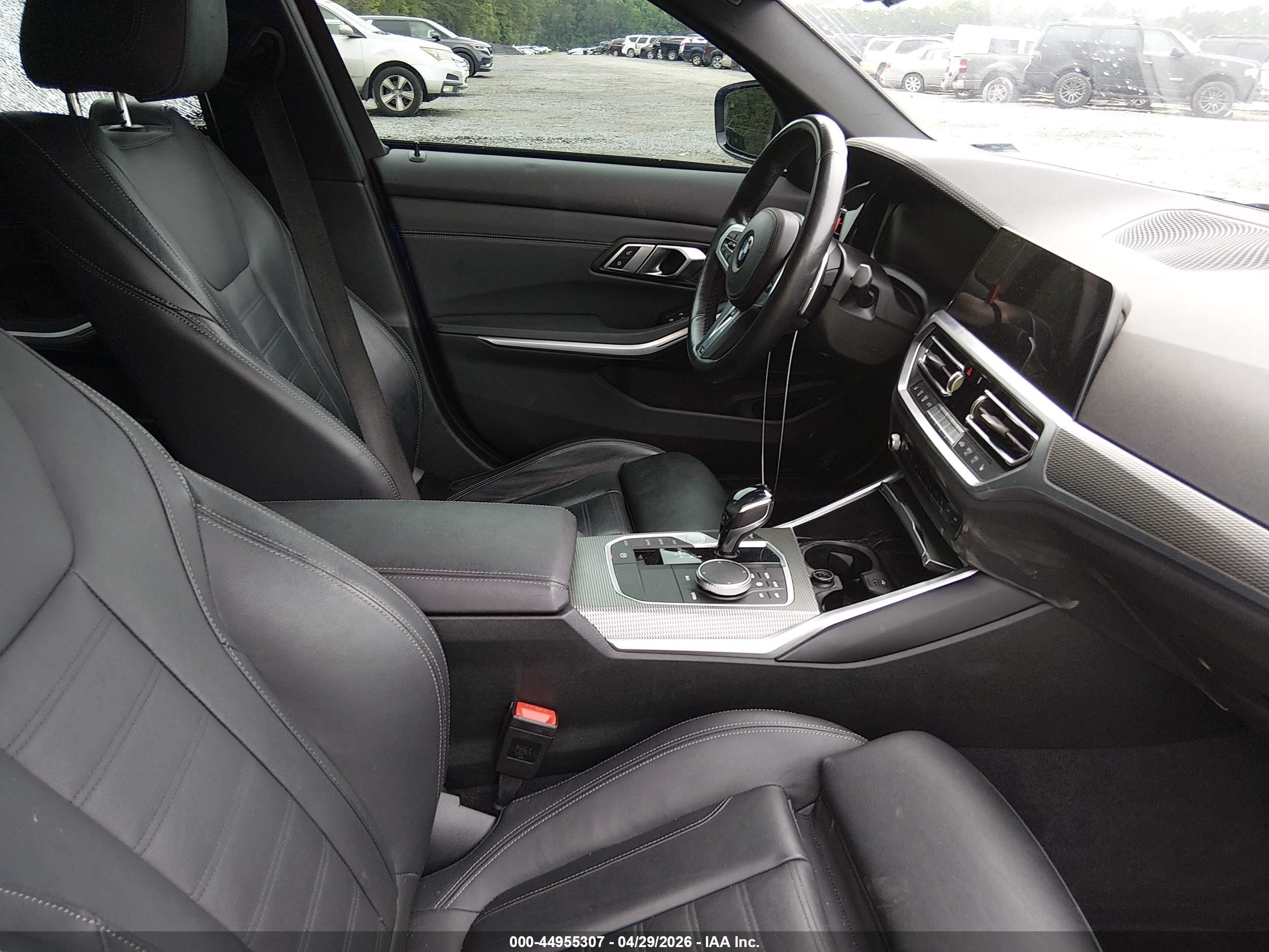 2021 Bmw 3 Series M340i Blue vin: 3MW5U7J0XM8B52085