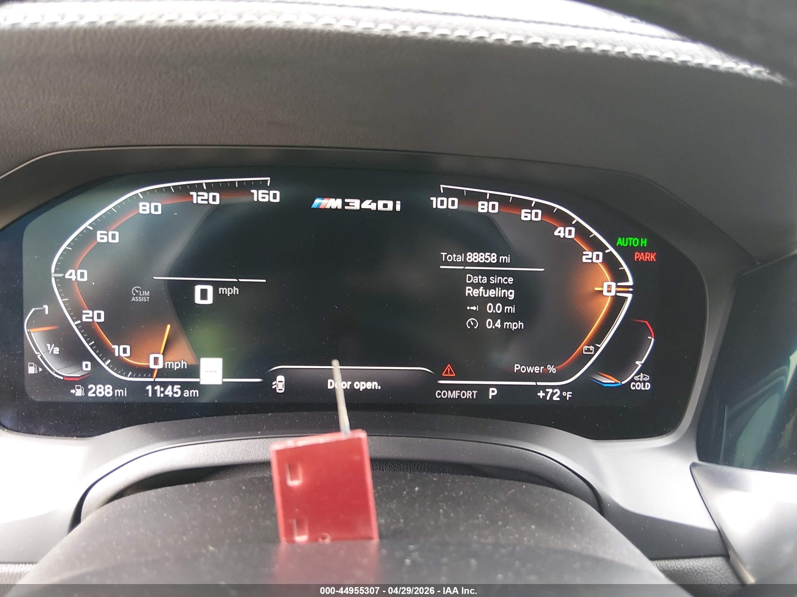 2021 Bmw 3 Series M340i Blue vin: 3MW5U7J0XM8B52085