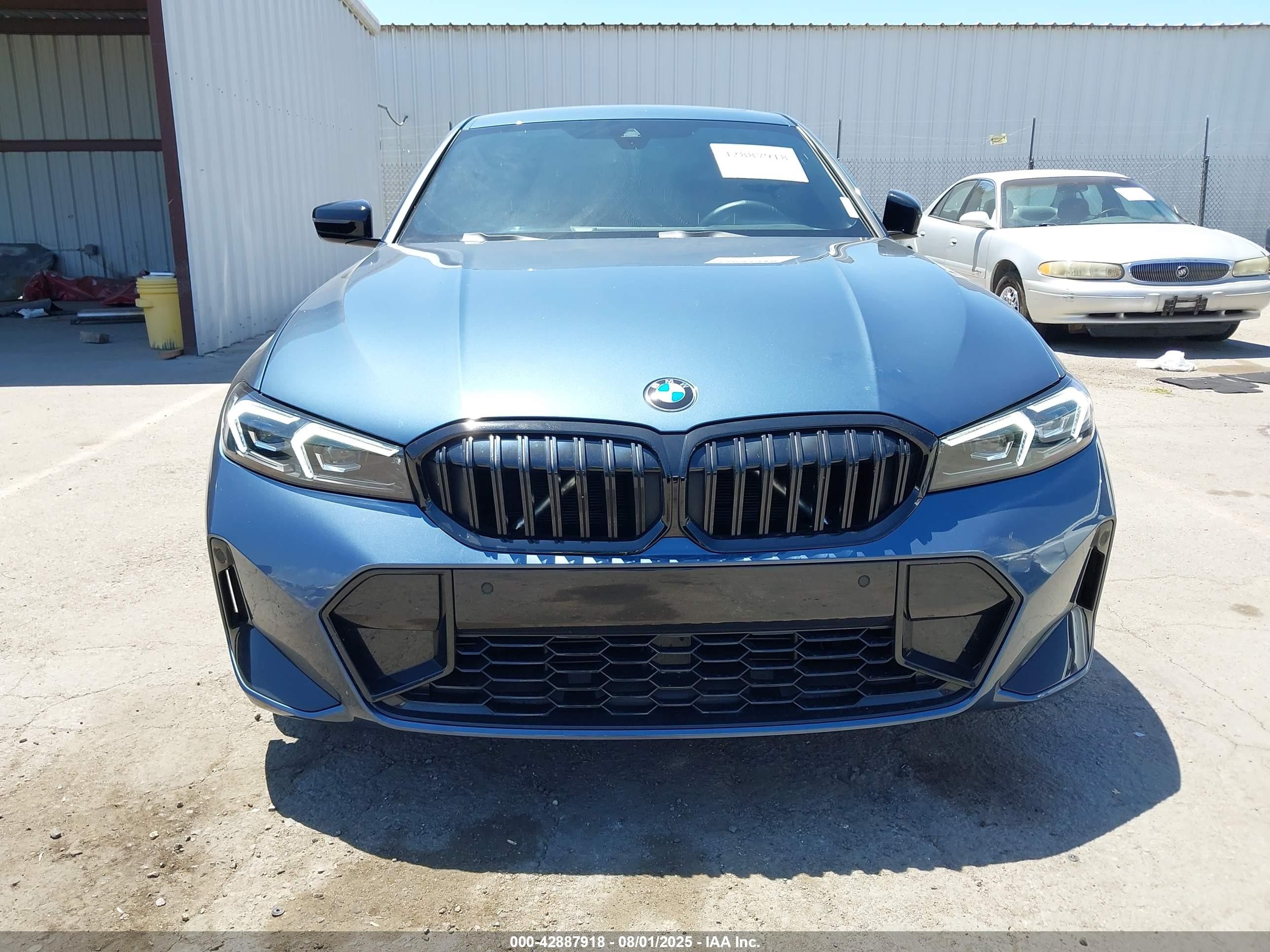 2025 Bmw 3 Series 330i Blue vin: 3MW69CW01S8E93864