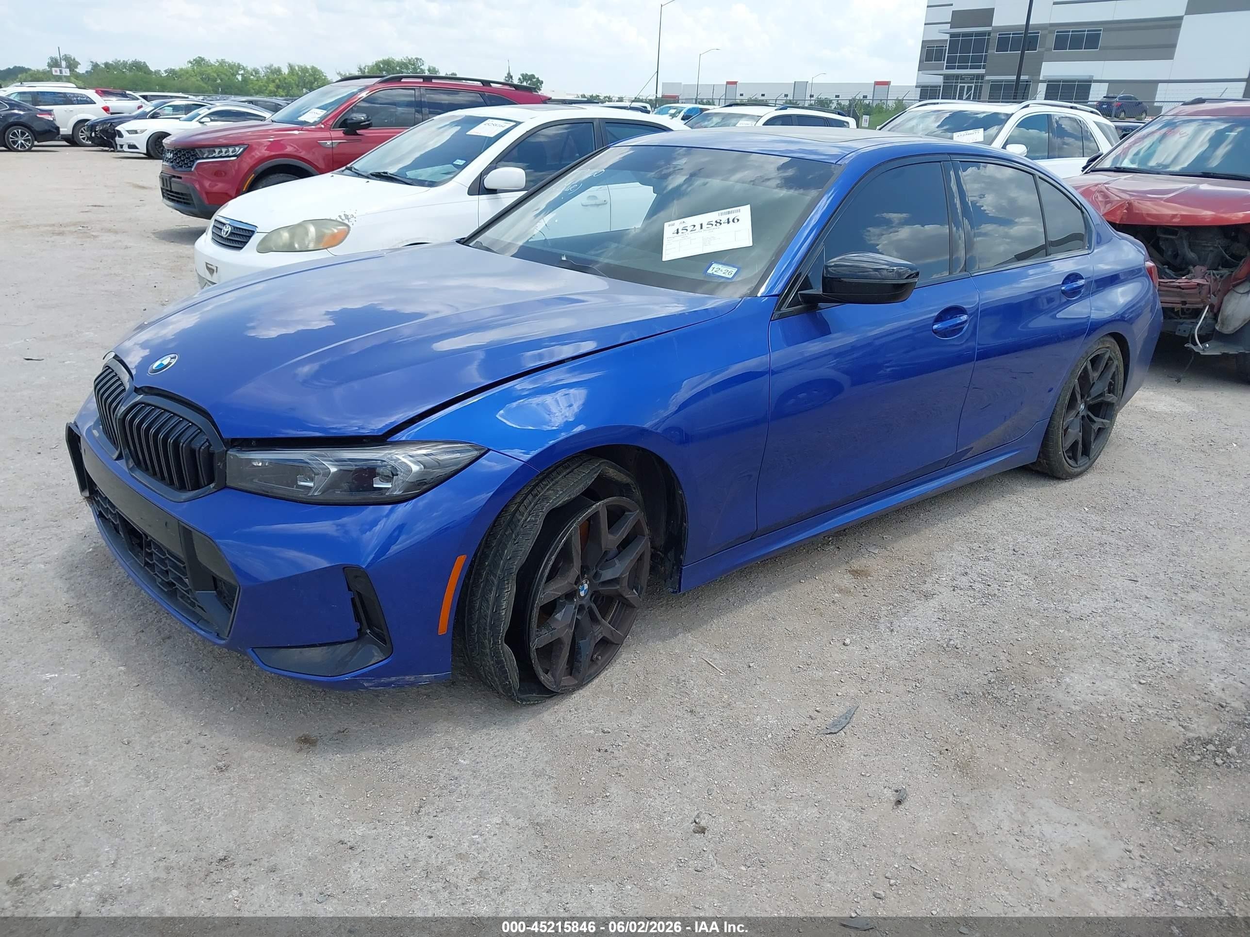 2025 Bmw 330i Blue vin: 3MW69CW07S8F19660