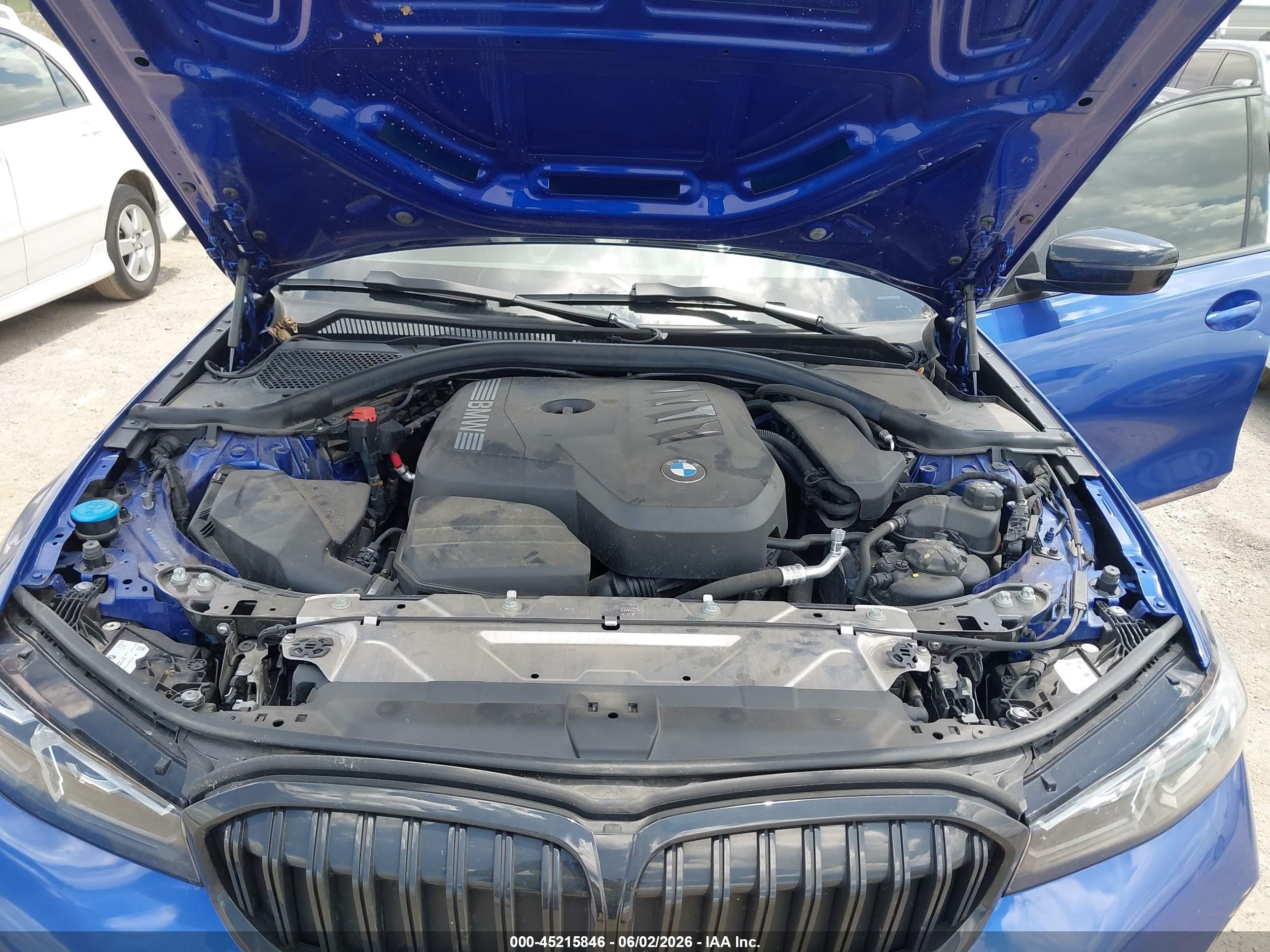 2025 Bmw 330i Blue vin: 3MW69CW07S8F19660