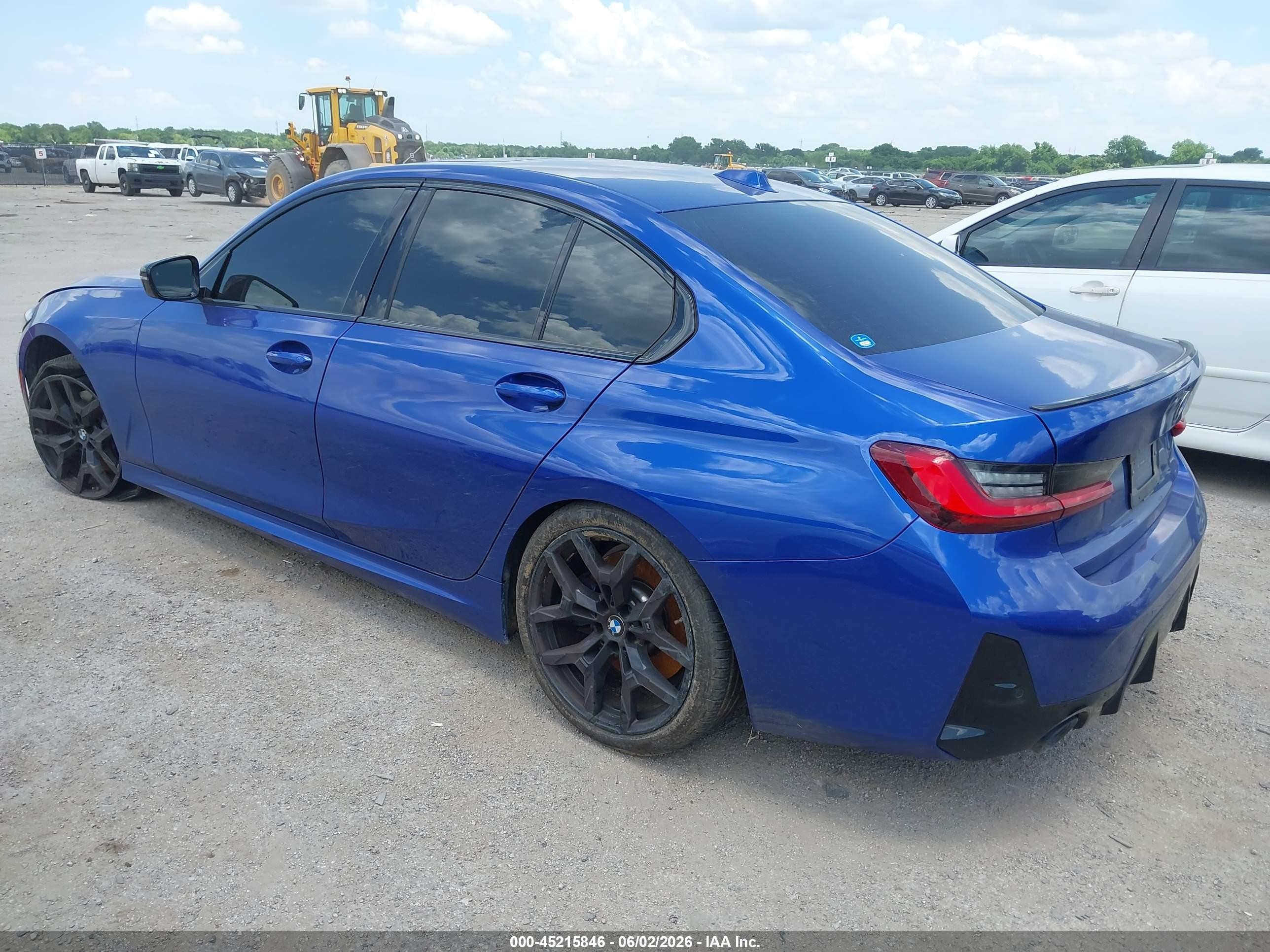 2025 Bmw 330i Blue vin: 3MW69CW07S8F19660
