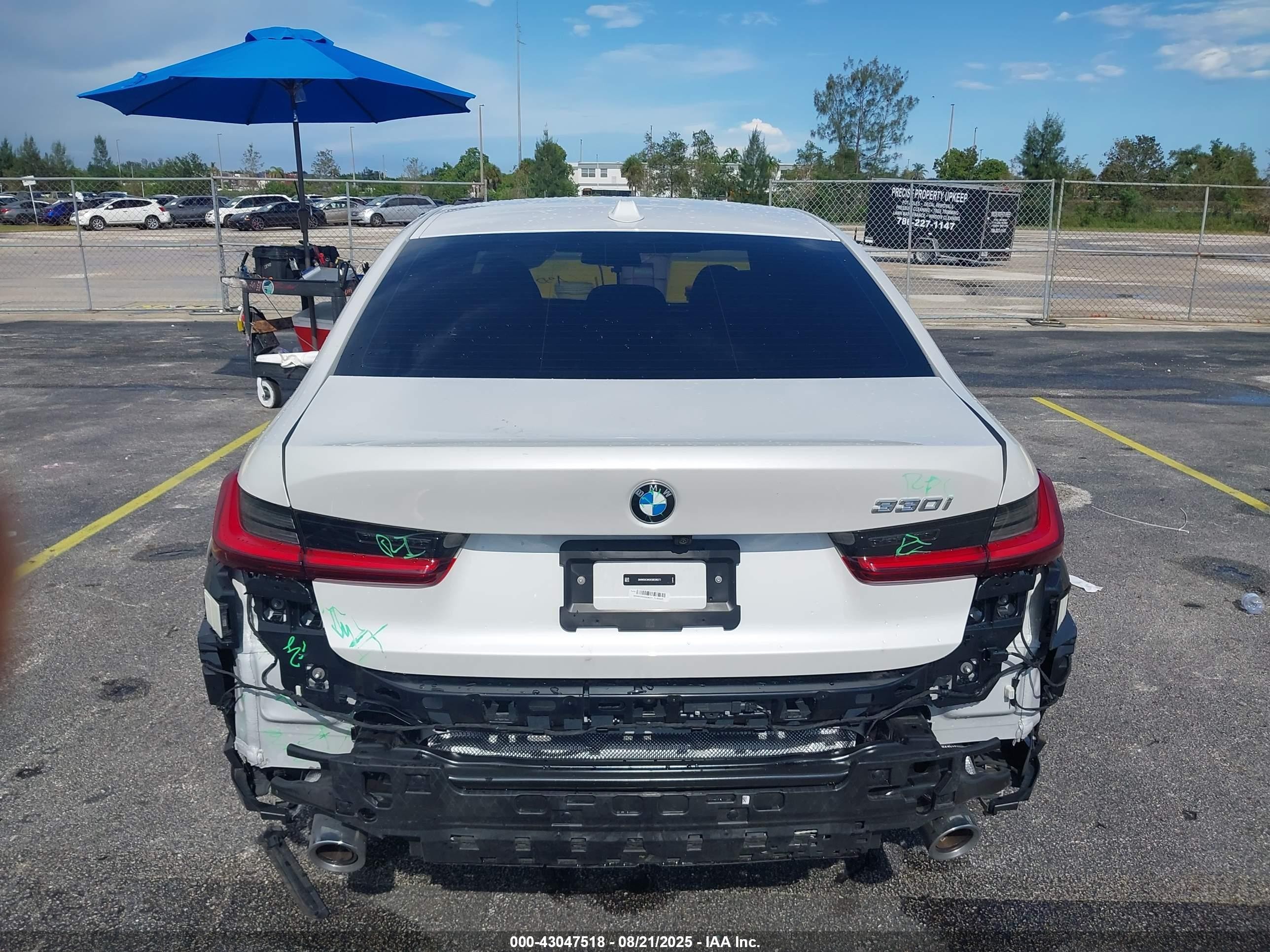 2025 Bmw 3 Series 330i White vin: 3MW69CW0XS8E98271