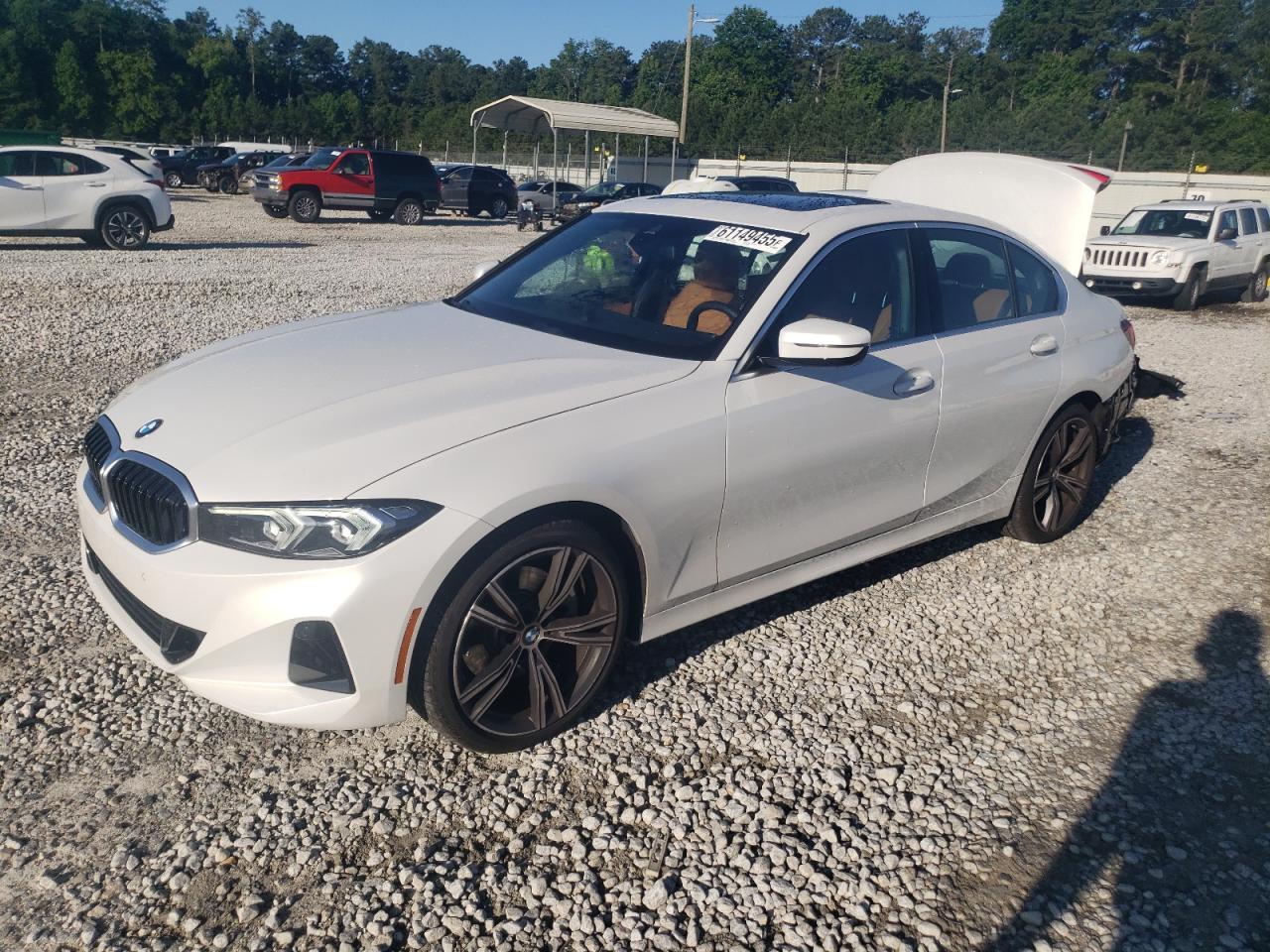 2024 Bmw 330i    White vin: 3MW69FF01R8E84786