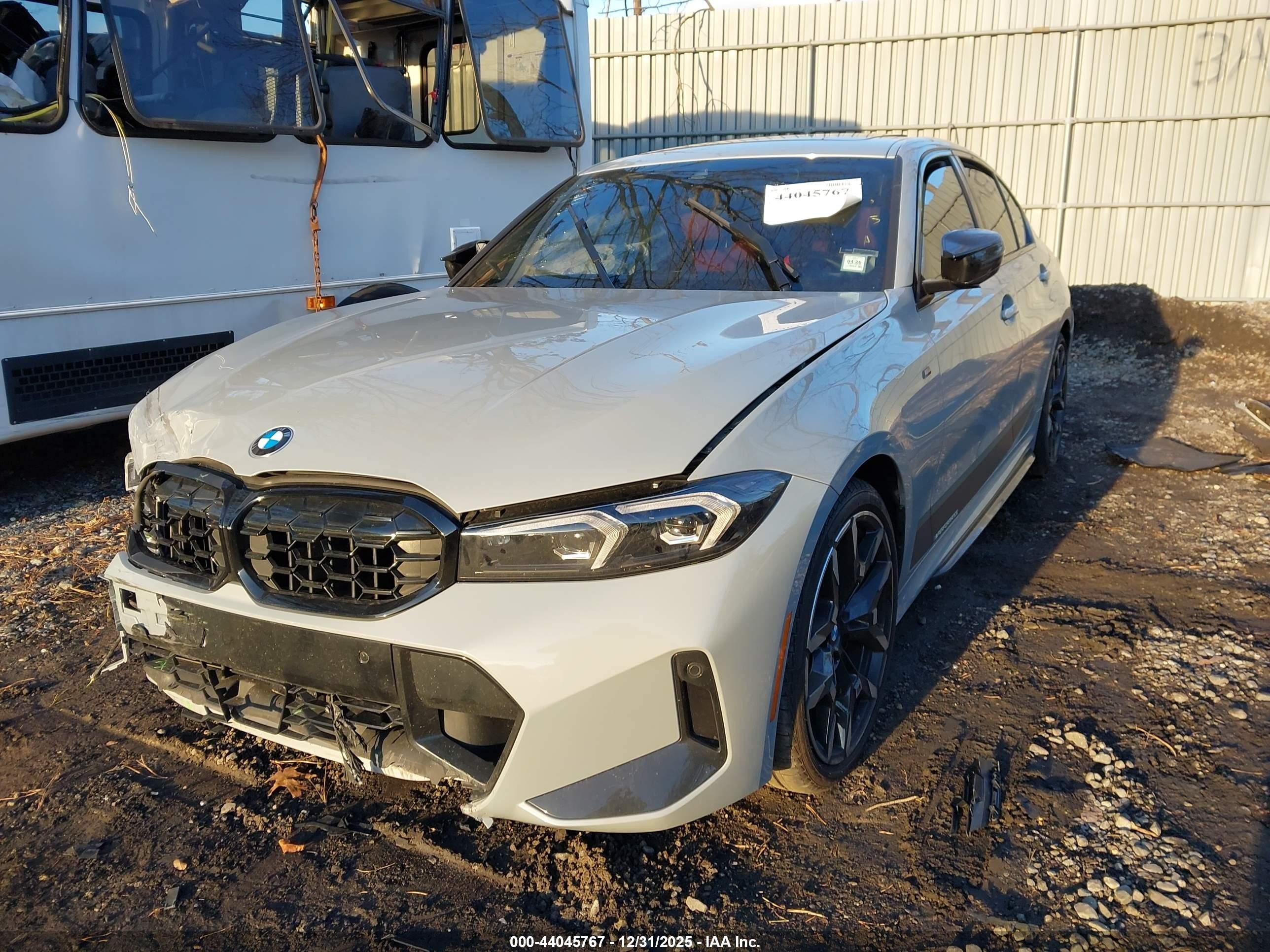 2025 Bmw M340i Xdrive Gray vin: 3MW69FT07S8F37663