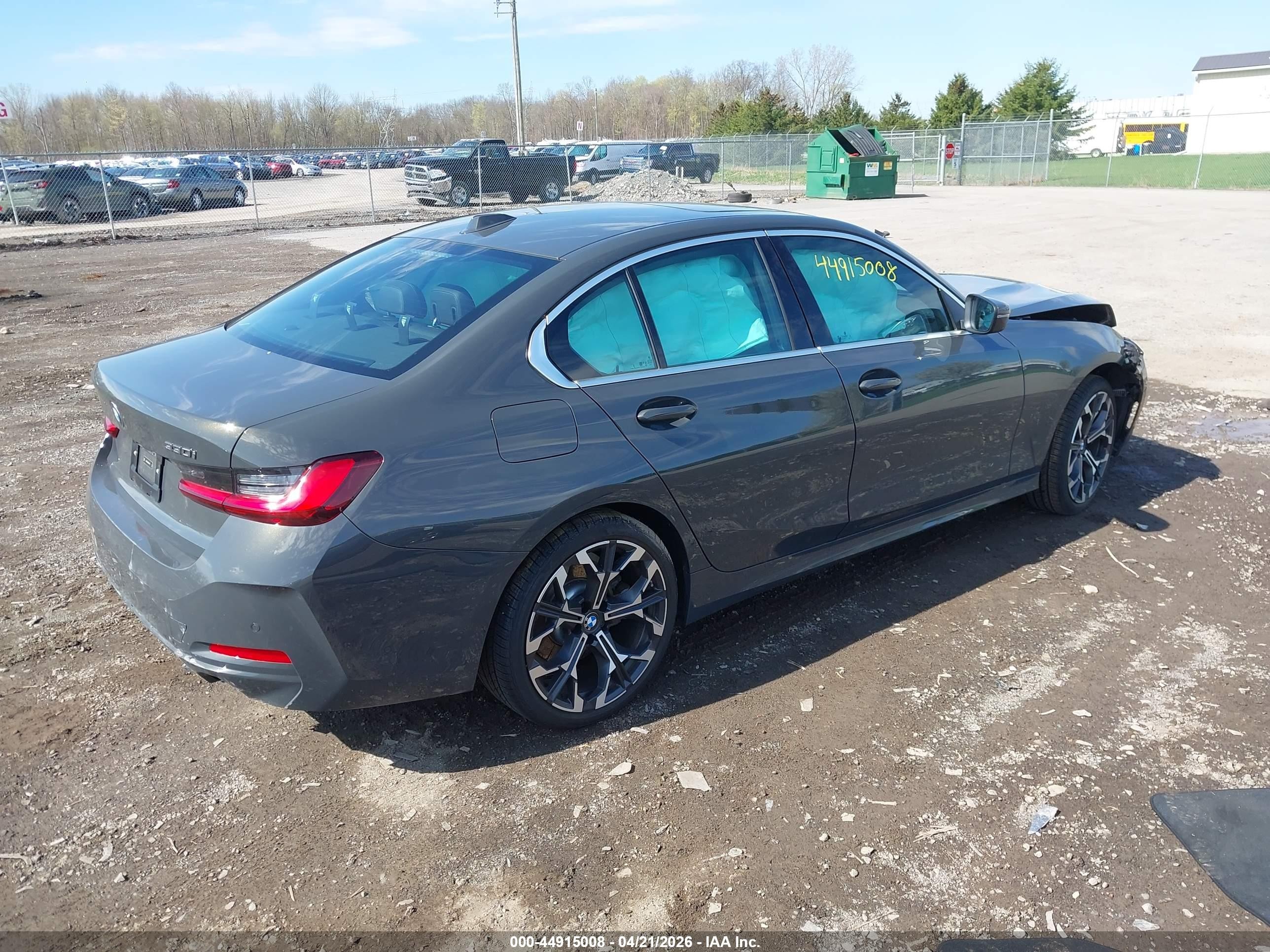2026 Bmw 330i Xdrive Na Gray vin: 3MW89CW02T8G00043