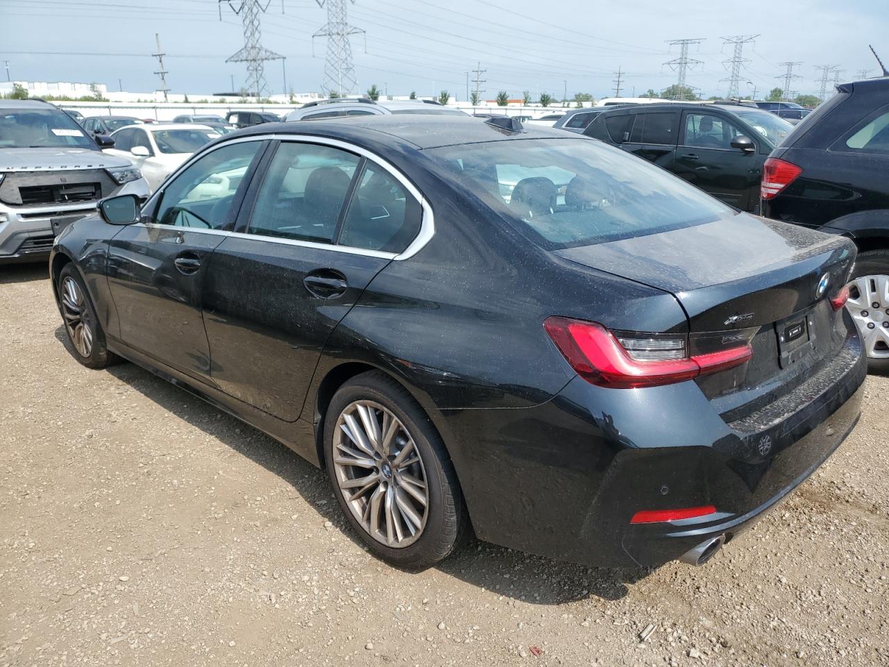 2024 Bmw 330xi Black vin: 3MW89FF00R8E66658