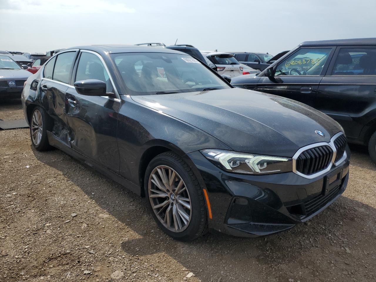 2024 Bmw 330xi Black vin: 3MW89FF00R8E66658