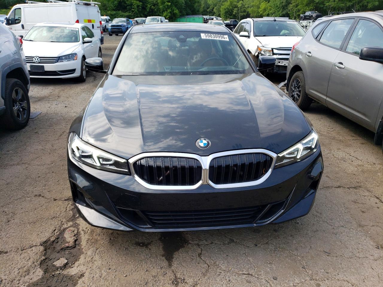 2023 Bmw 330xi Black vin: 3MW89FF08P8D45454