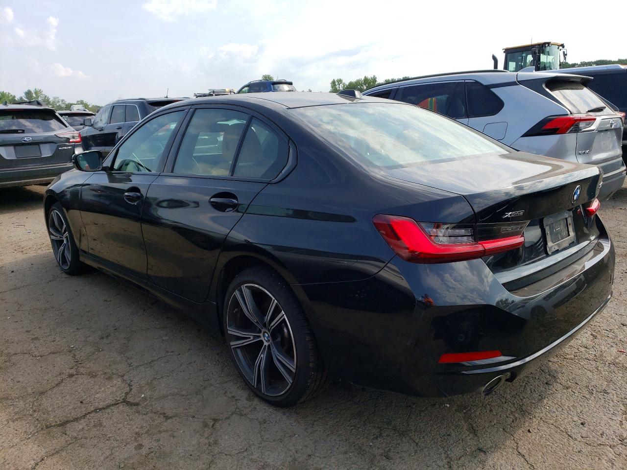 2023 Bmw 330xi Black vin: 3MW89FF08P8D45454