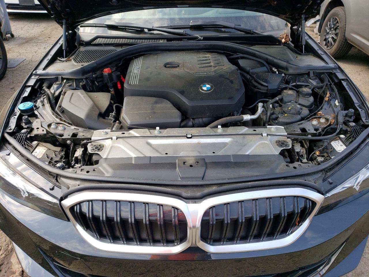 2023 Bmw 330xi Black vin: 3MW89FF08P8D45454