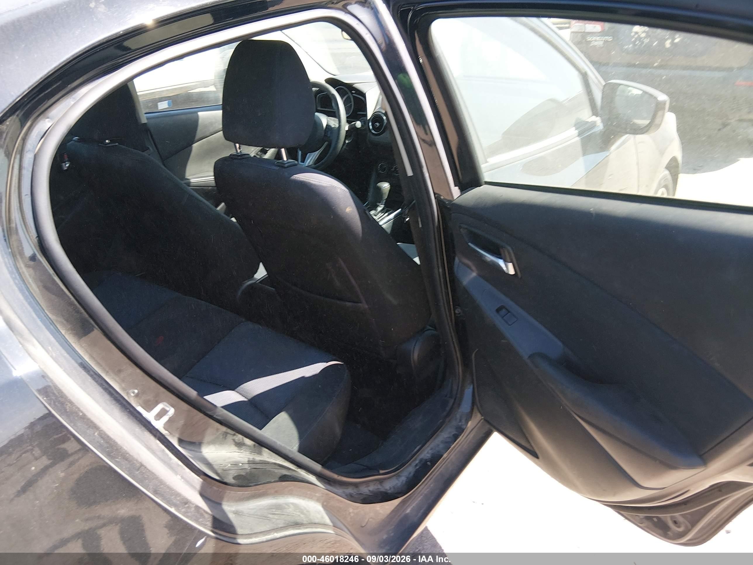 2017 Toyota Yaris Ia   Black vin: 3MYDLBYV0HY156689