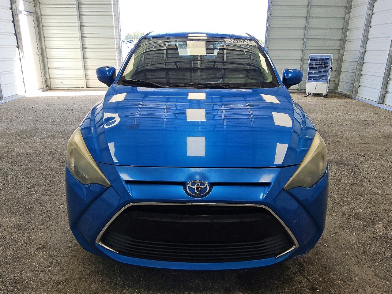2017 Toyota Yaris Ia Base Blue vin: 3MYDLBYV0HY196254
