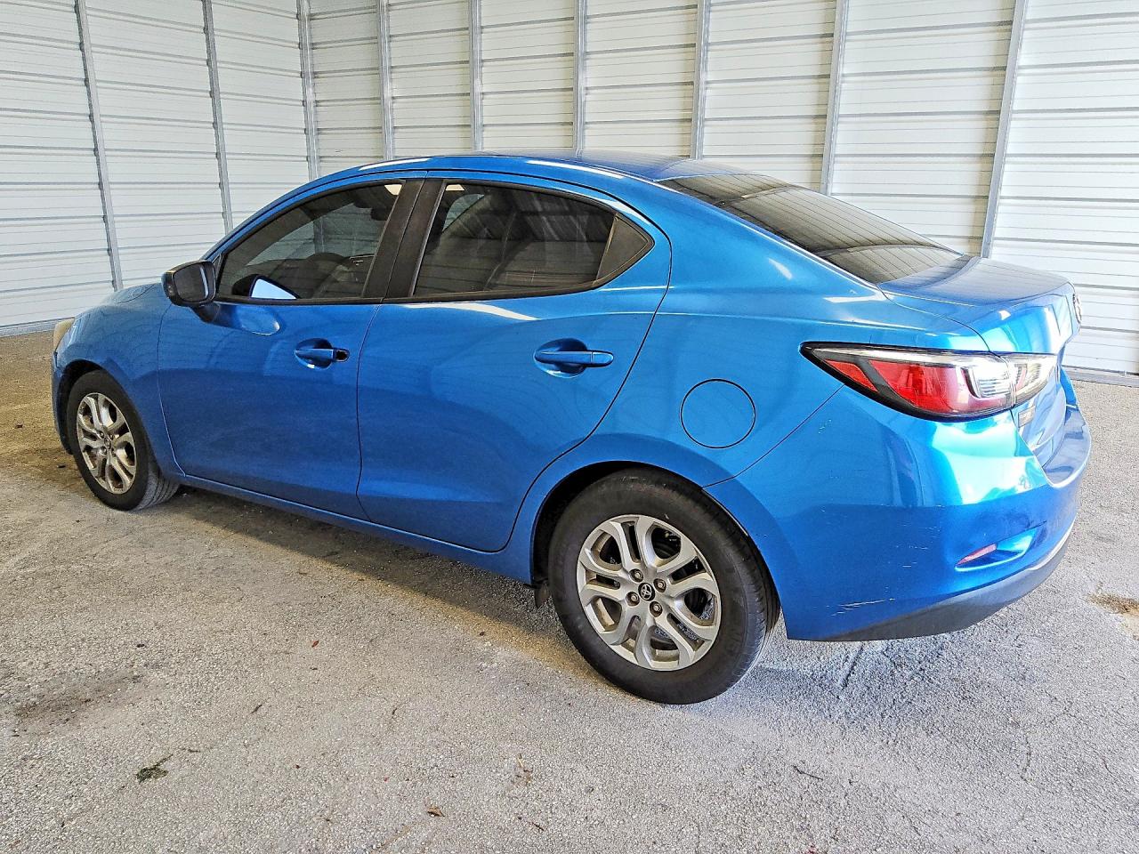 2017 Toyota Yaris Ia Base Blue vin: 3MYDLBYV0HY196254