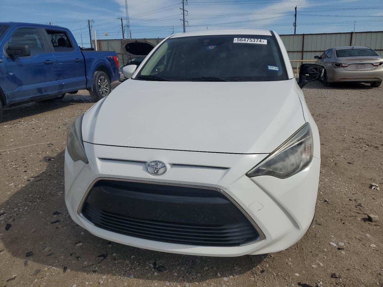 2017 Toyota Yaris Ia Base White vin: 3MYDLBYV1HY175221