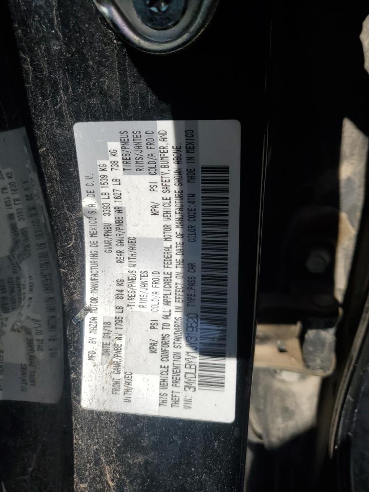 2018 Toyota Yaris Ia Black vin: 3MYDLBYV1JY319520