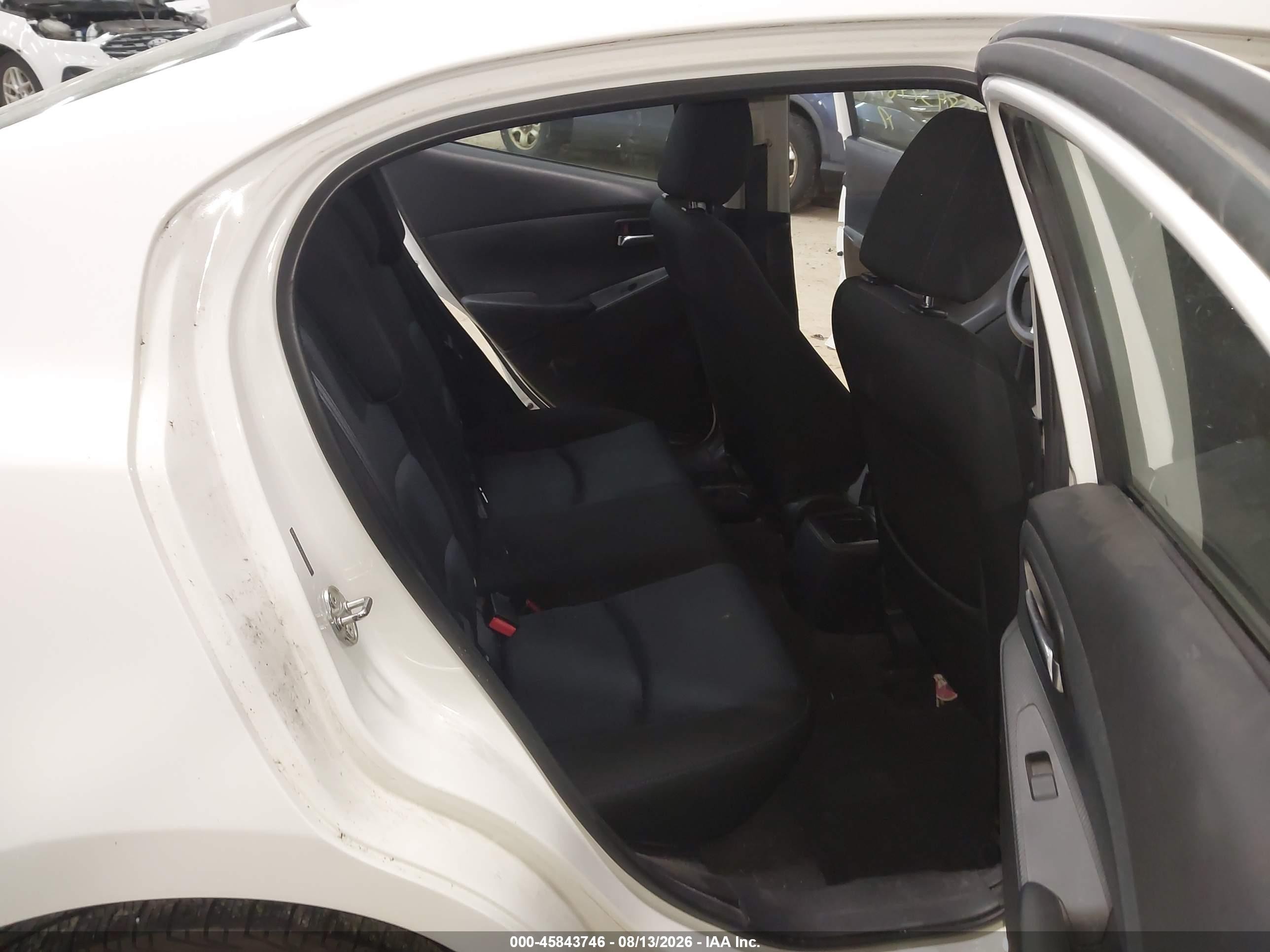 2017 Toyota Yaris Ia   White vin: 3MYDLBYV2HY175101
