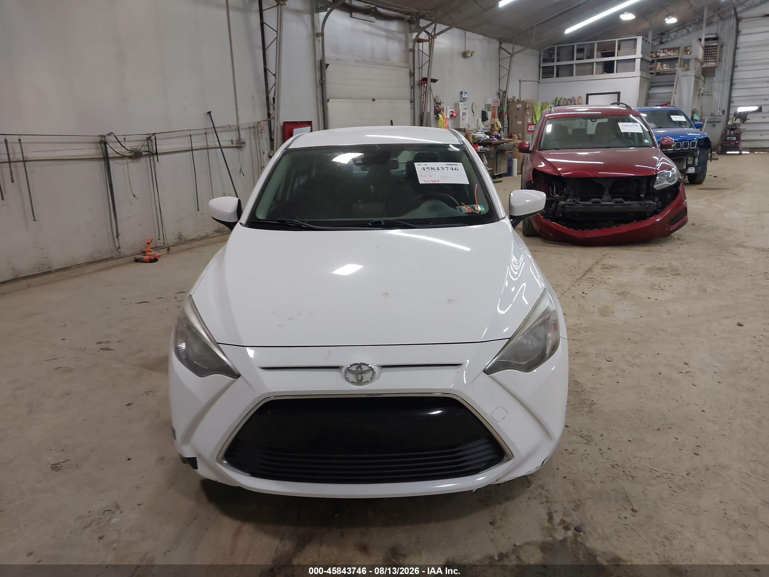 2017 Toyota Yaris Ia   White vin: 3MYDLBYV2HY175101