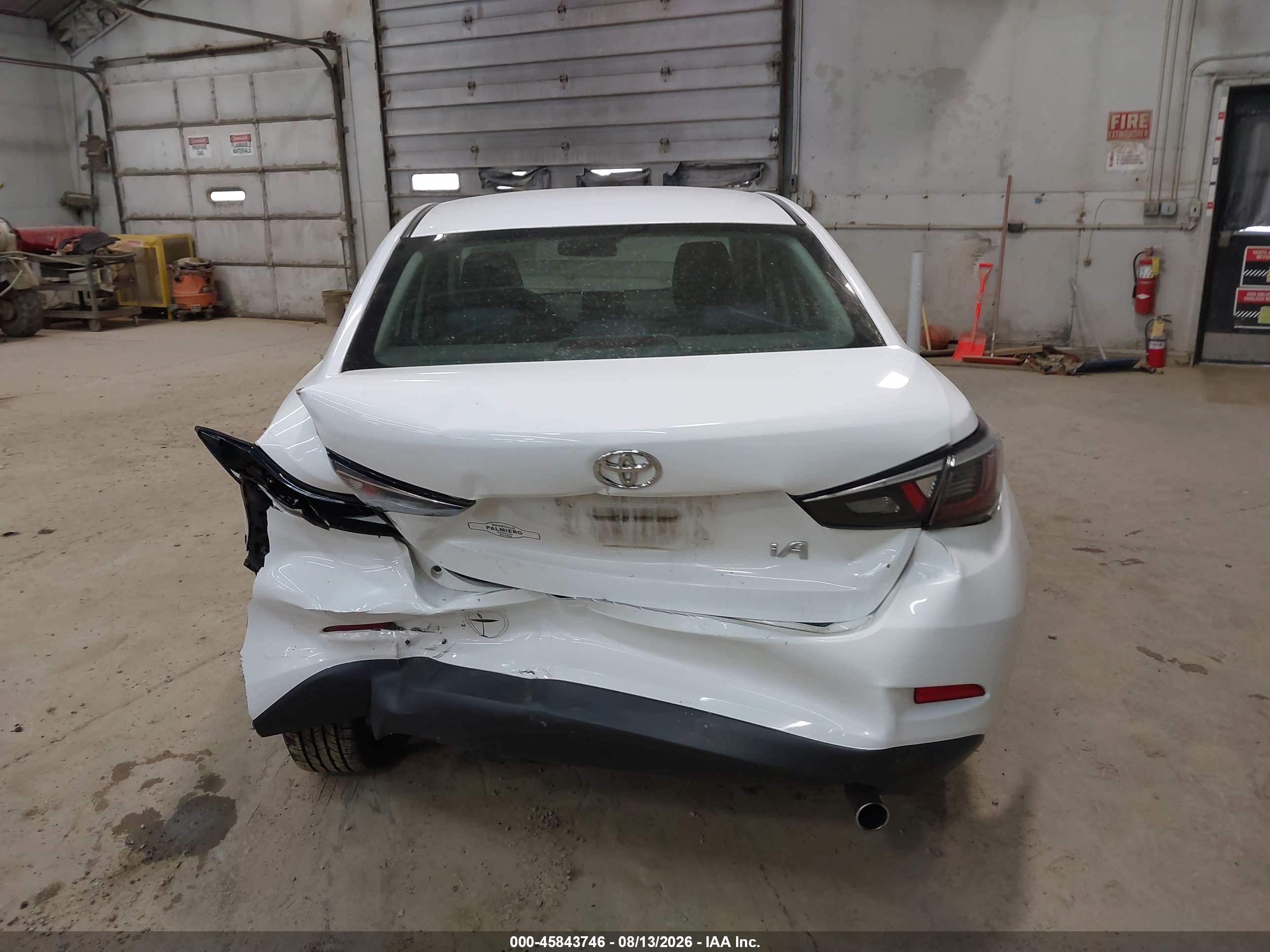2017 Toyota Yaris Ia   White vin: 3MYDLBYV2HY175101