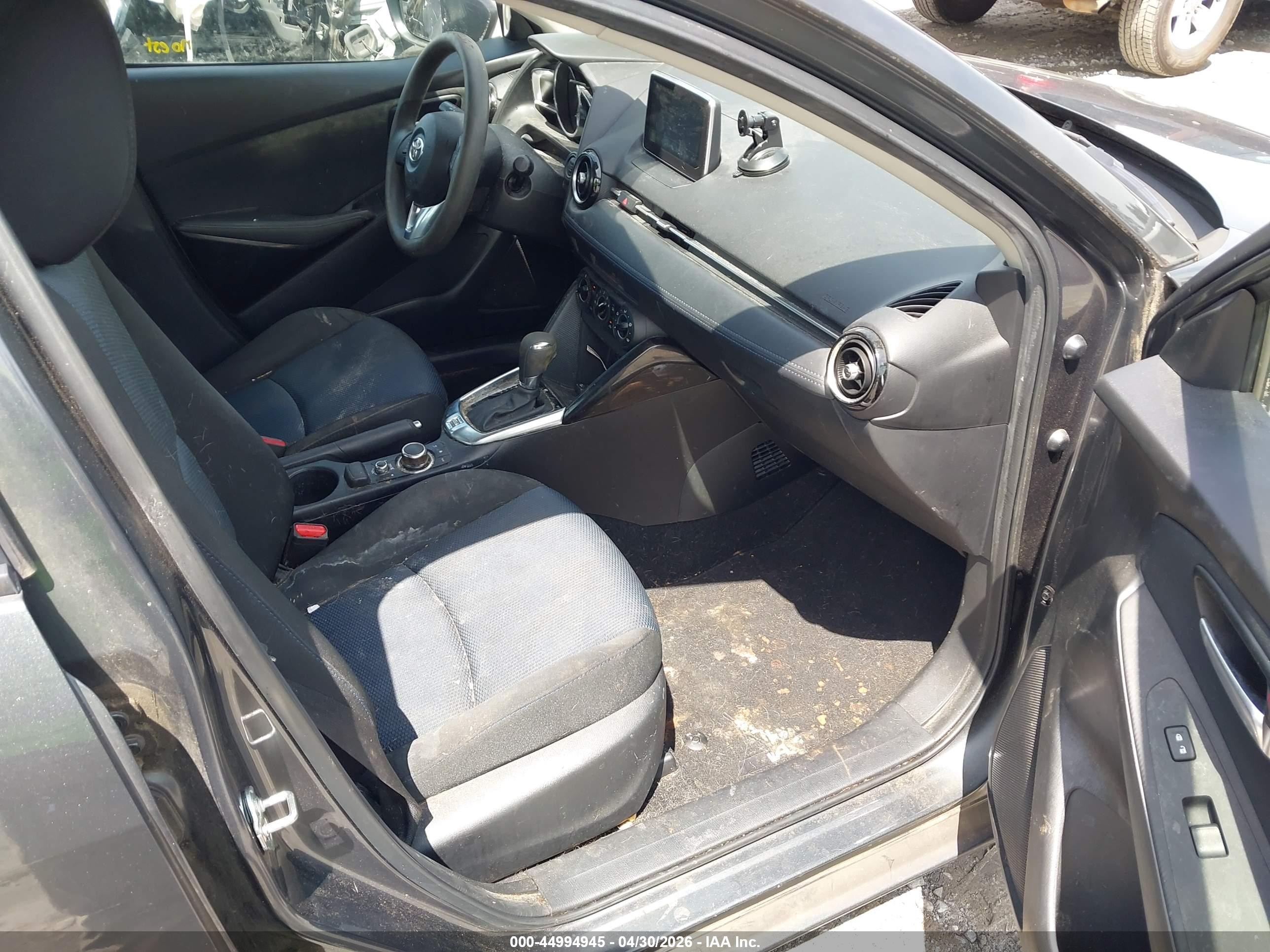 2018 Toyota Yaris Ia   Black vin: 3MYDLBYV2JY302371