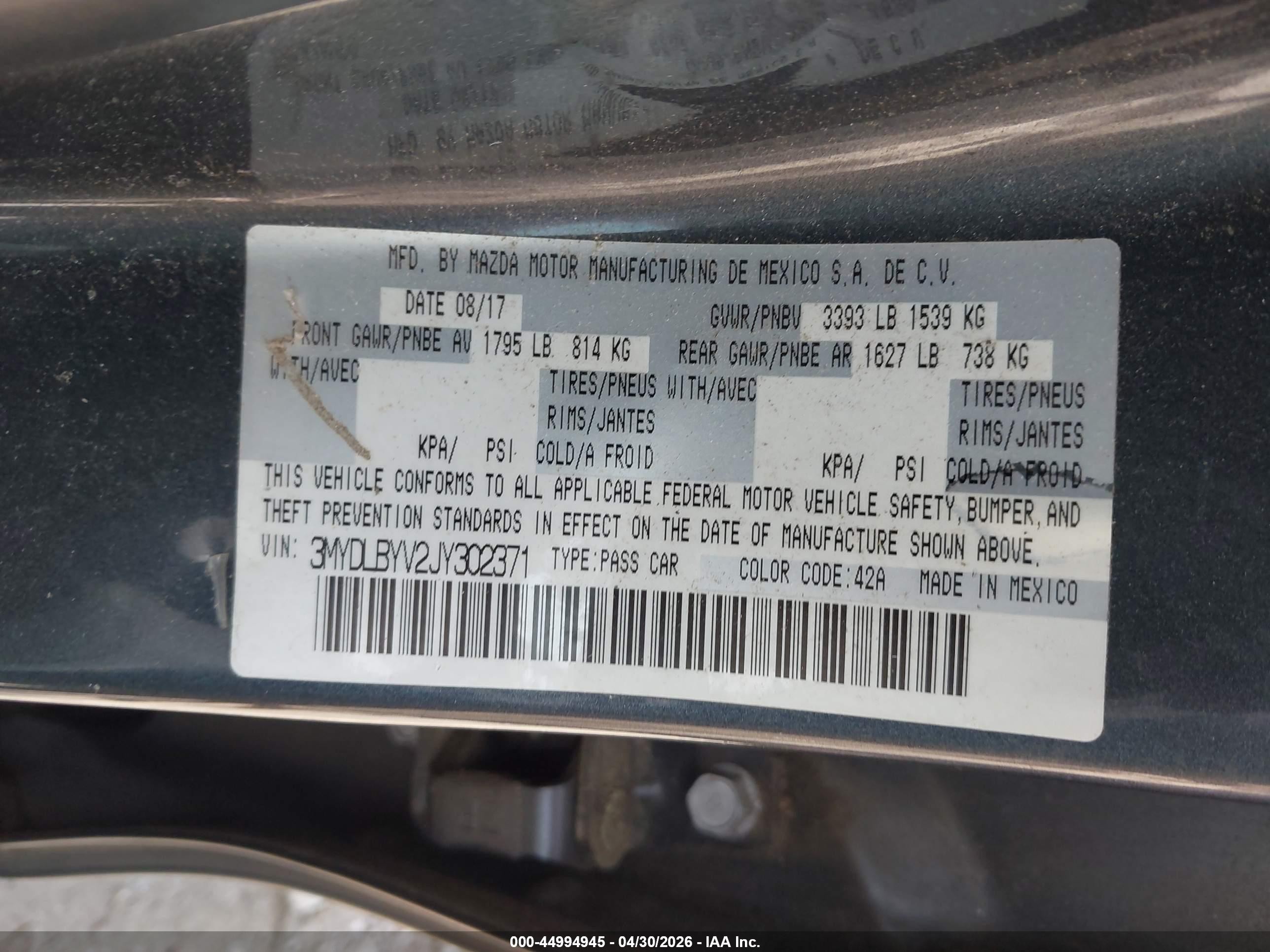 2018 Toyota Yaris Ia   Black vin: 3MYDLBYV2JY302371