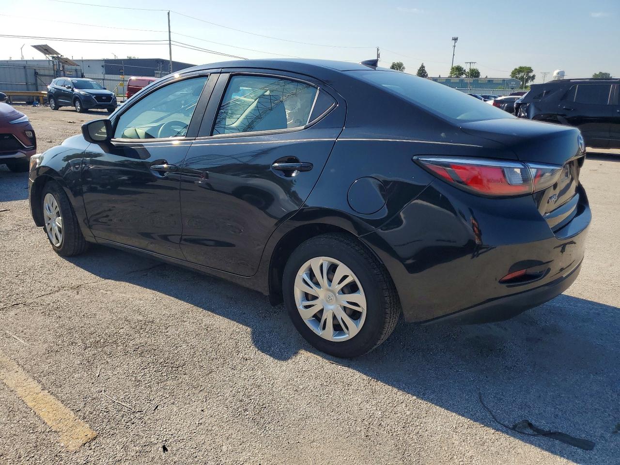 2020 Toyota Yaris L Black vin: 3MYDLBYV4LY716965